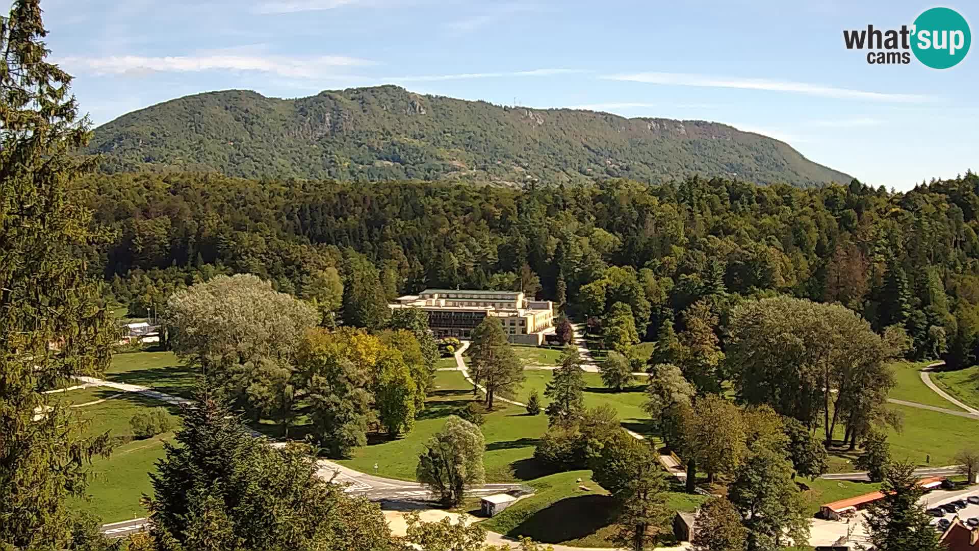 Trakošćan – Vista desde el castillo