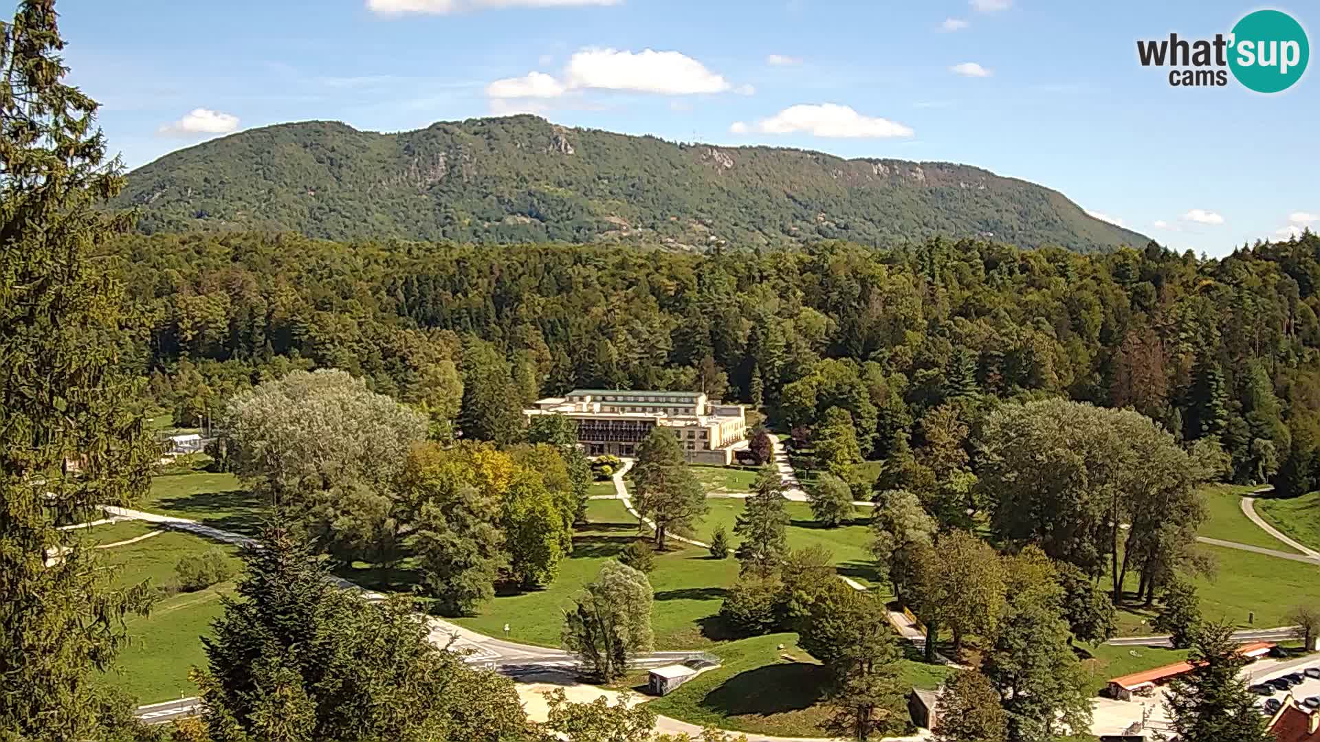 Trakošćan – pogled z dvorca