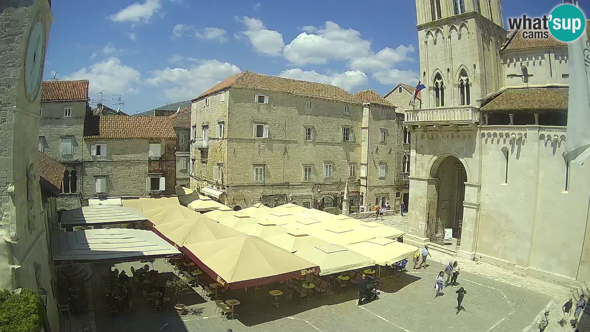 Live Webcam Trogir – Cathedral of St. Lawrence – Livecam Croatia