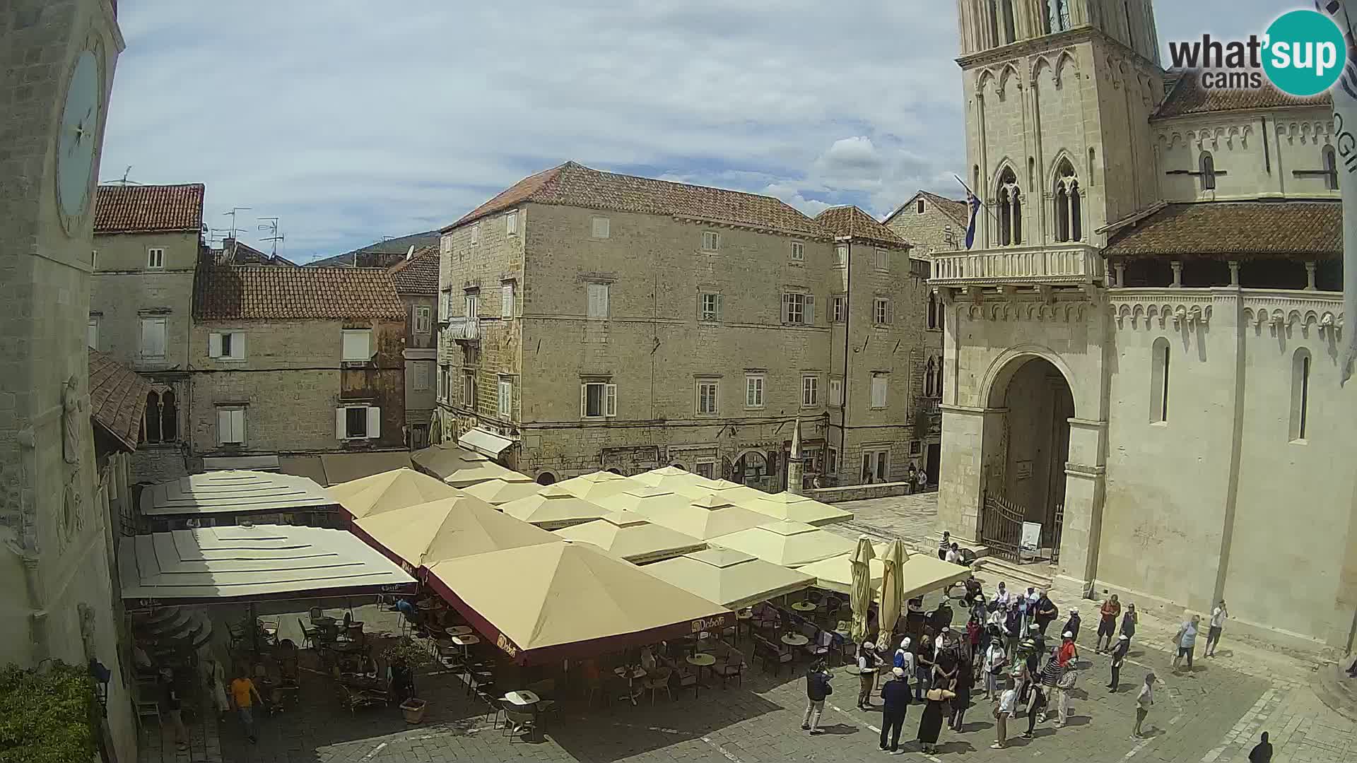 Cámara web en vivo Trogir – Catedral de San Lorenzo – Livecam Croacia