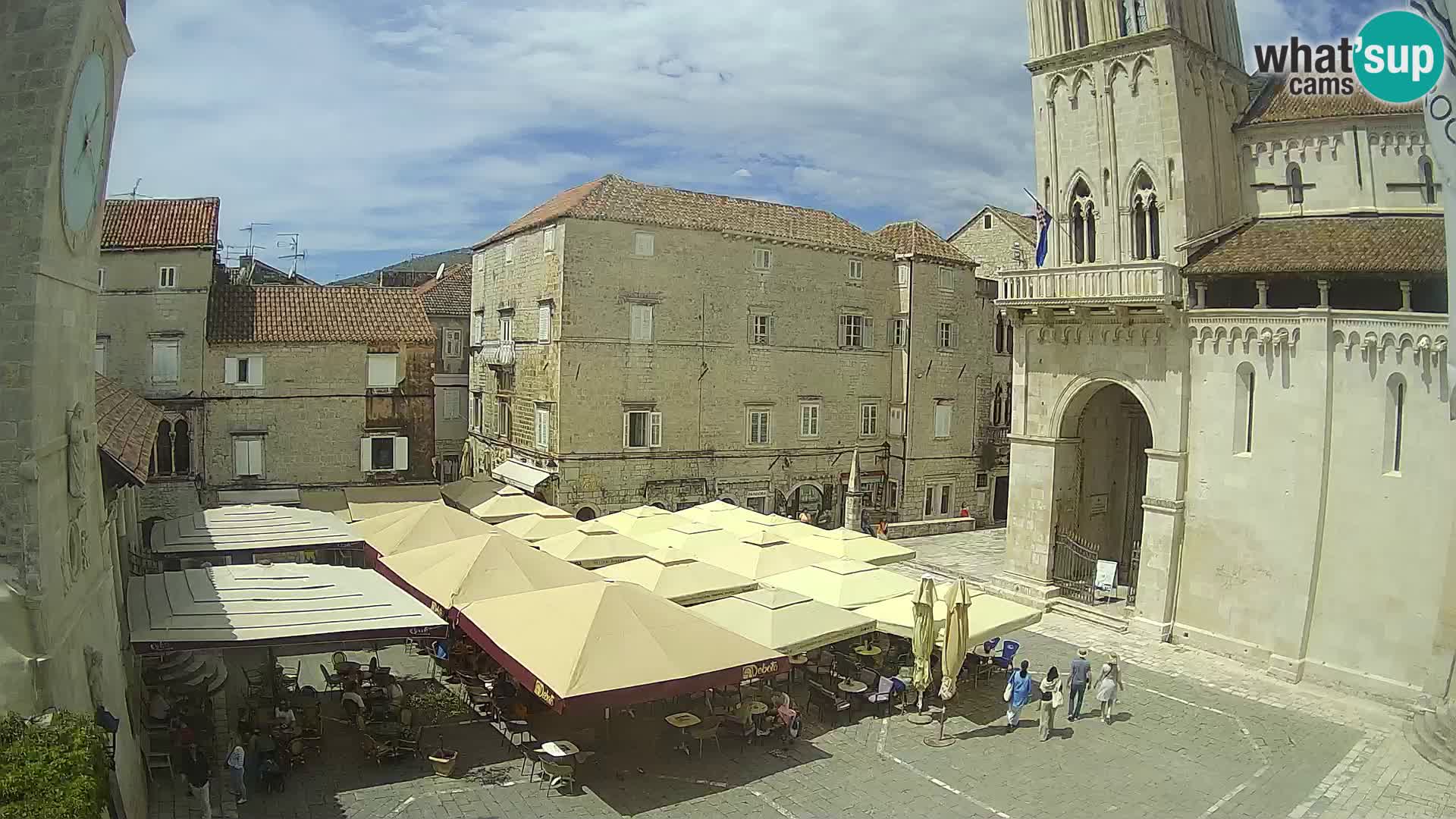 Live Webcam Trogir – Cathédrale Saint-Laurent – Livecam Croatie