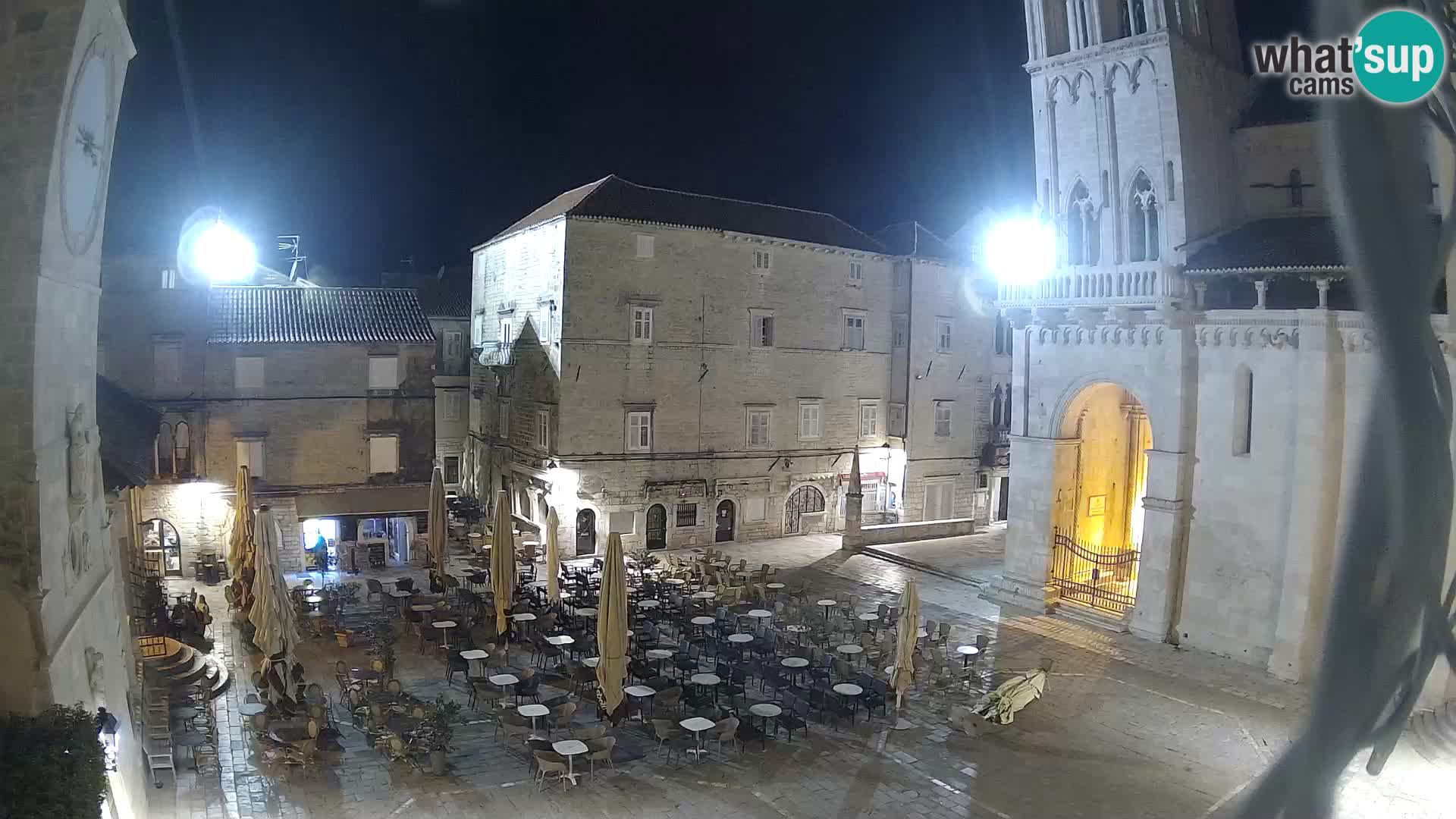 Cámara web en vivo Trogir – Catedral de San Lorenzo – Livecam Croacia
