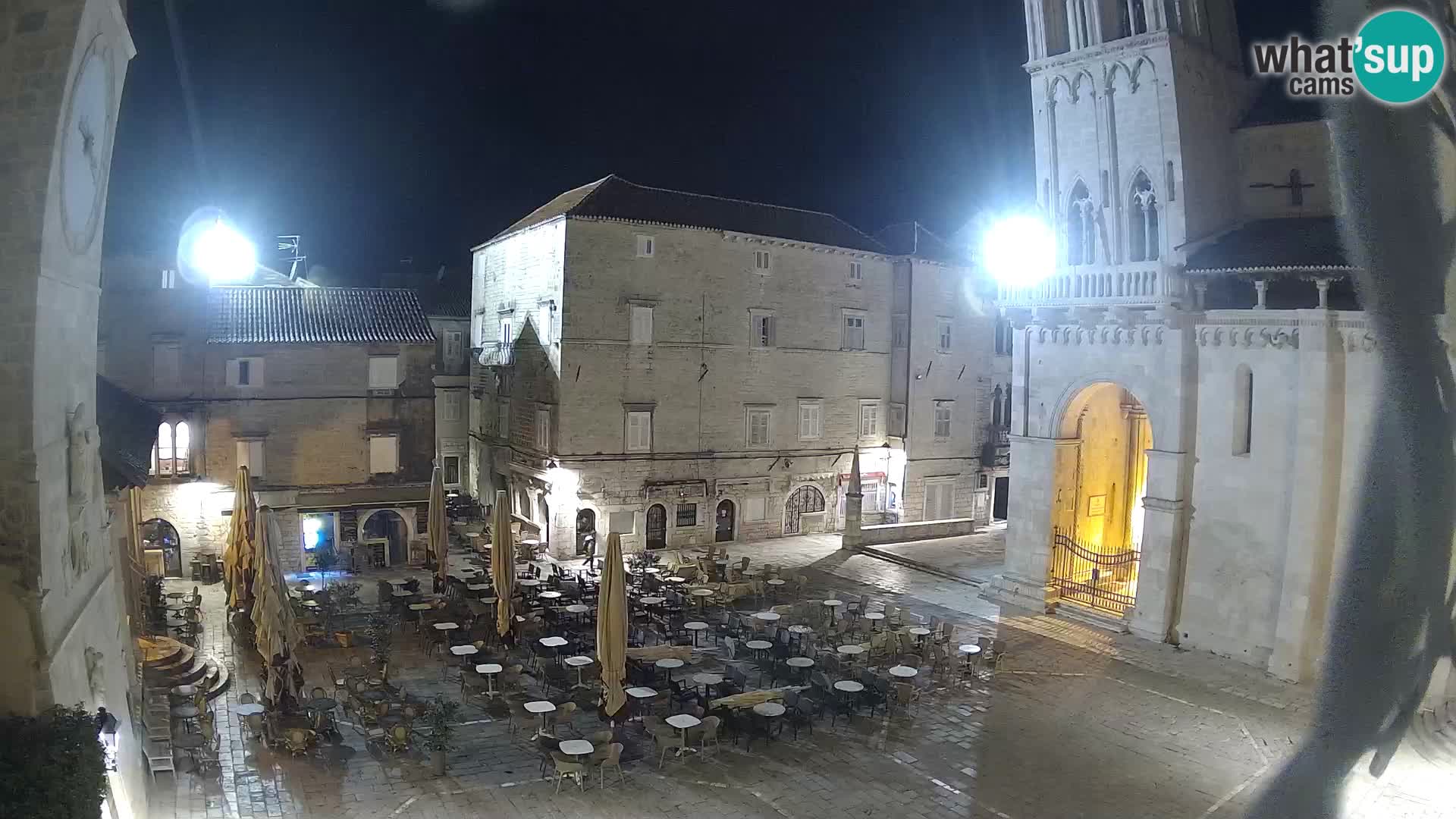 Cámara web en vivo Trogir – Catedral de San Lorenzo – Livecam Croacia