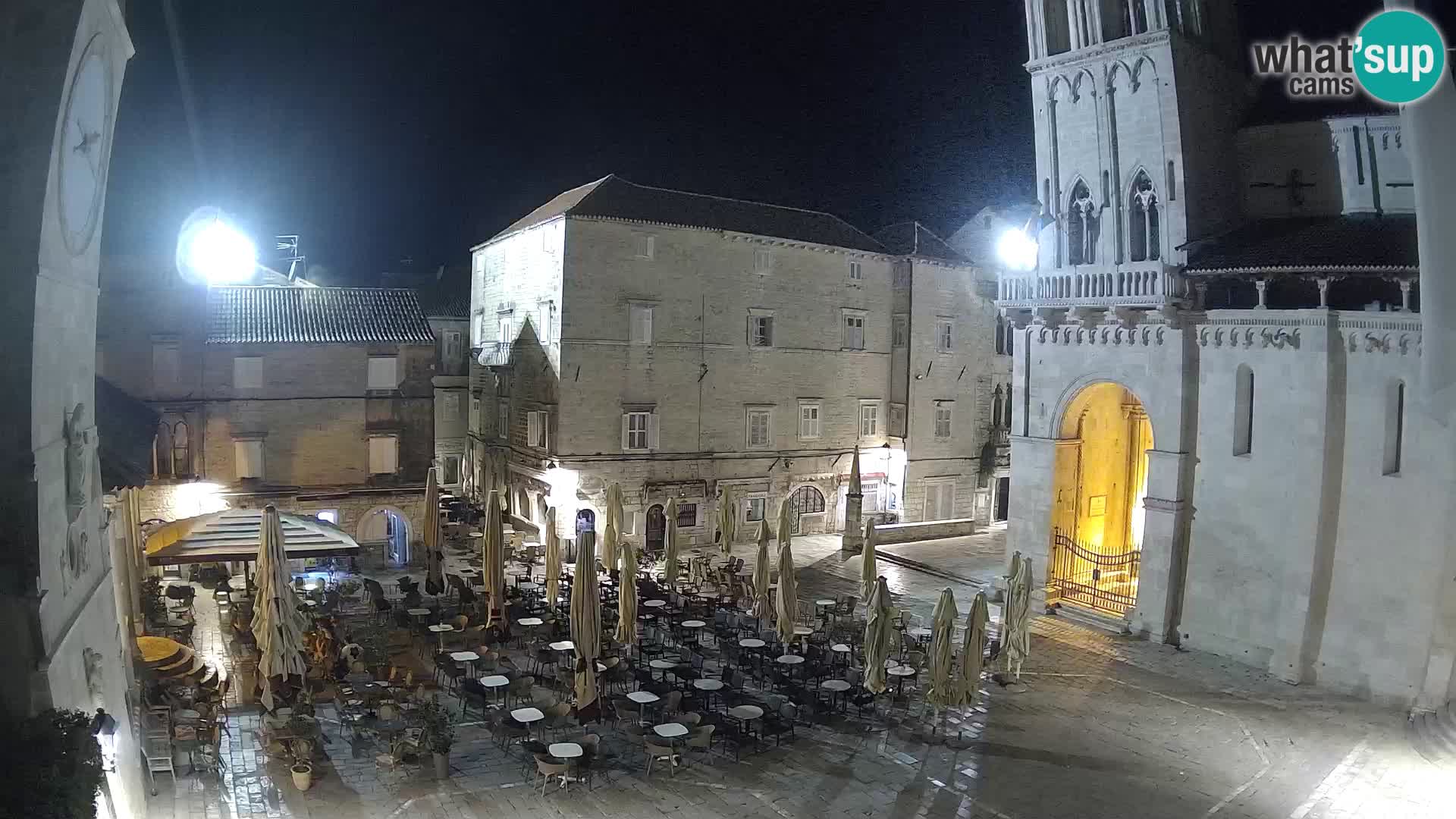 Cámara web en vivo Trogir – Catedral de San Lorenzo – Livecam Croacia