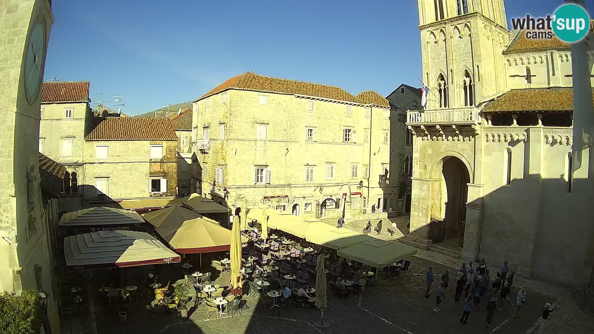 Cámara web en vivo Trogir – Catedral de San Lorenzo – Livecam Croacia