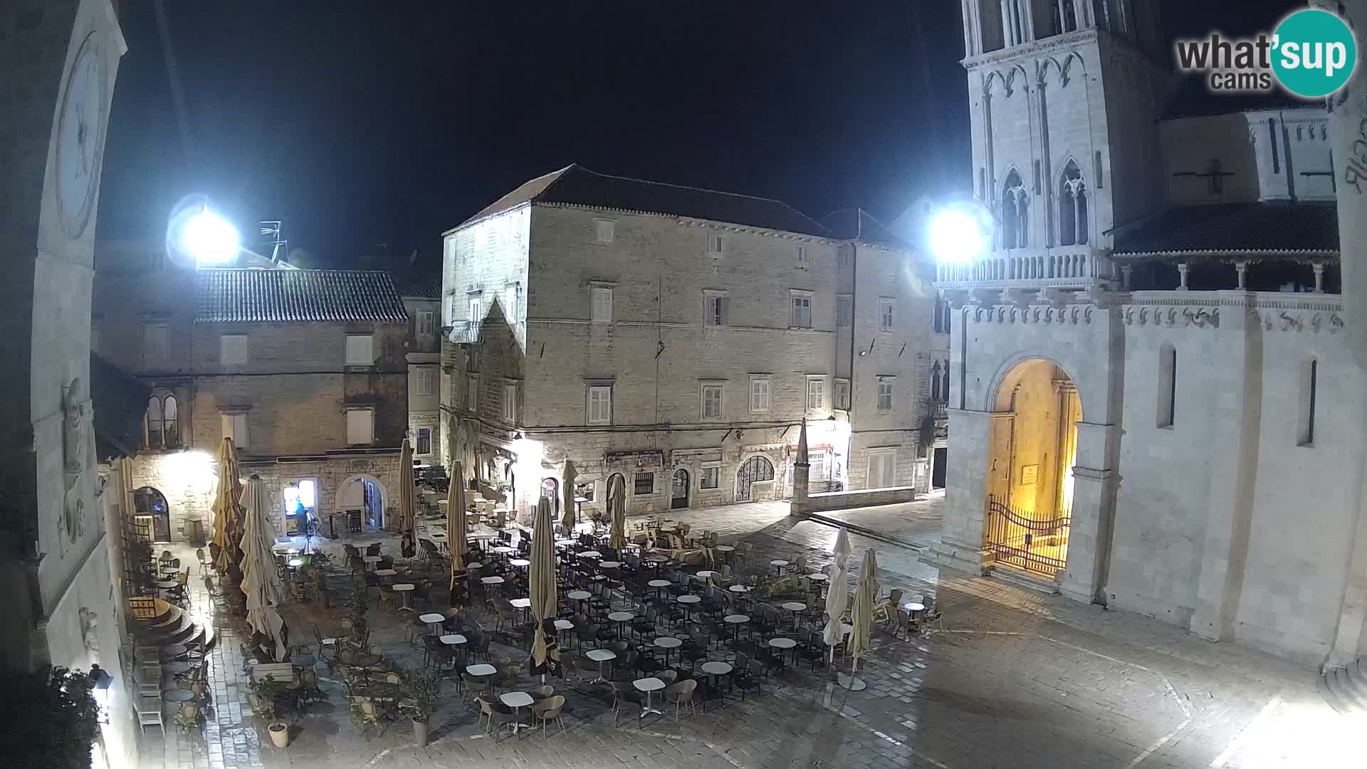 Cámara web en vivo Trogir – Catedral de San Lorenzo – Livecam Croacia