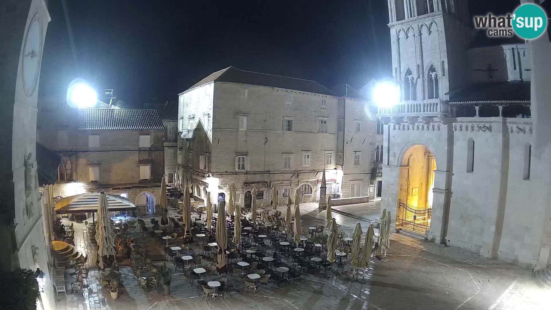 Cámara web en vivo Trogir – Catedral de San Lorenzo – Livecam Croacia