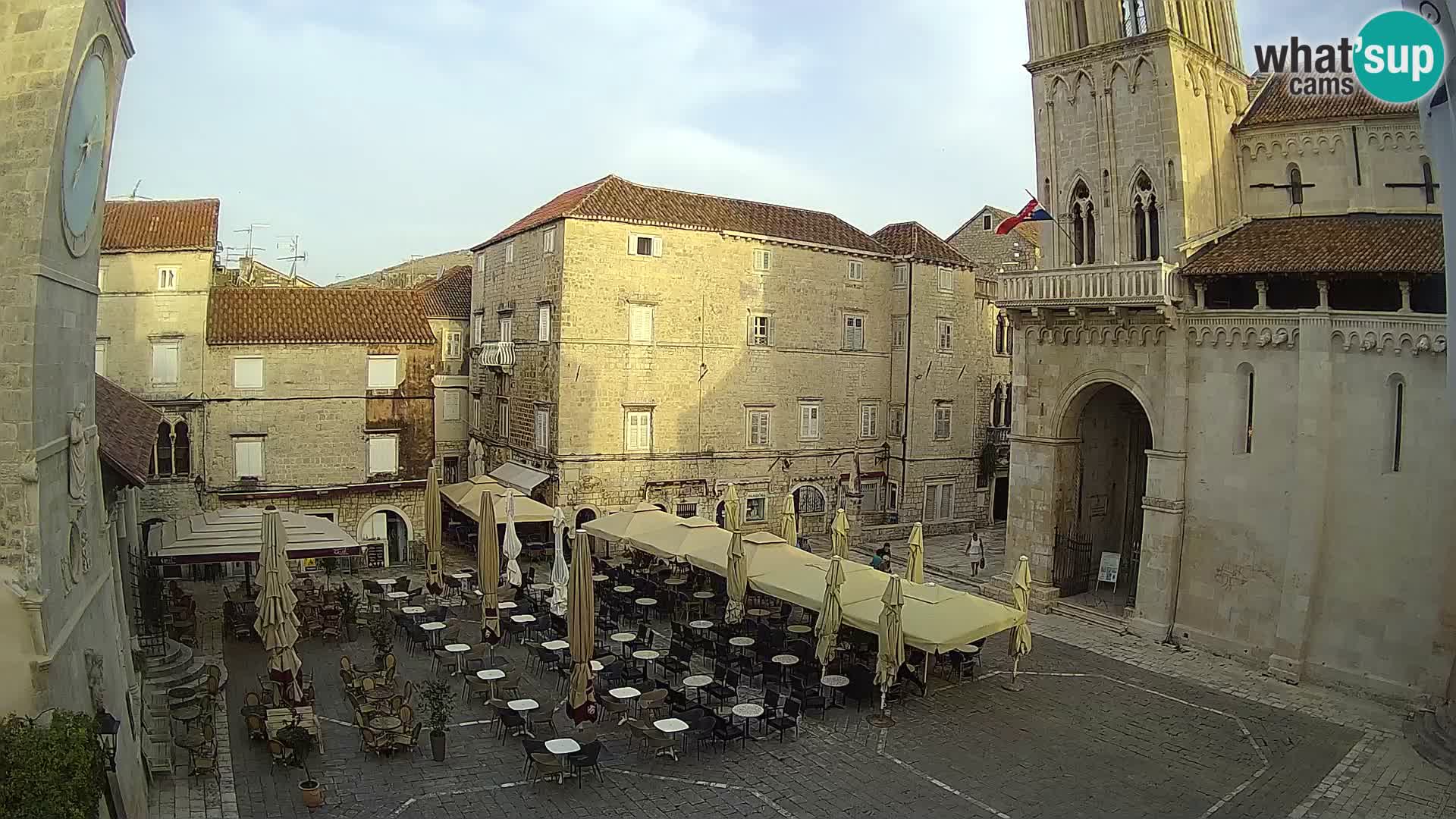 Cámara web en vivo Trogir – Catedral de San Lorenzo – Livecam Croacia