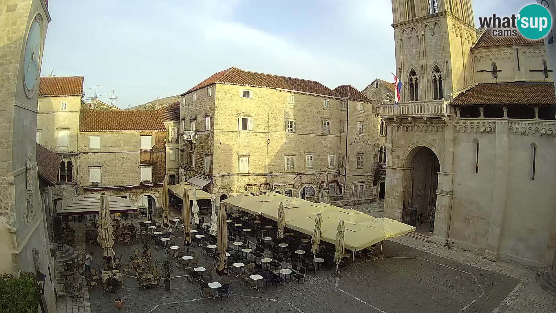 Cámara web en vivo Trogir – Catedral de San Lorenzo – Livecam Croacia