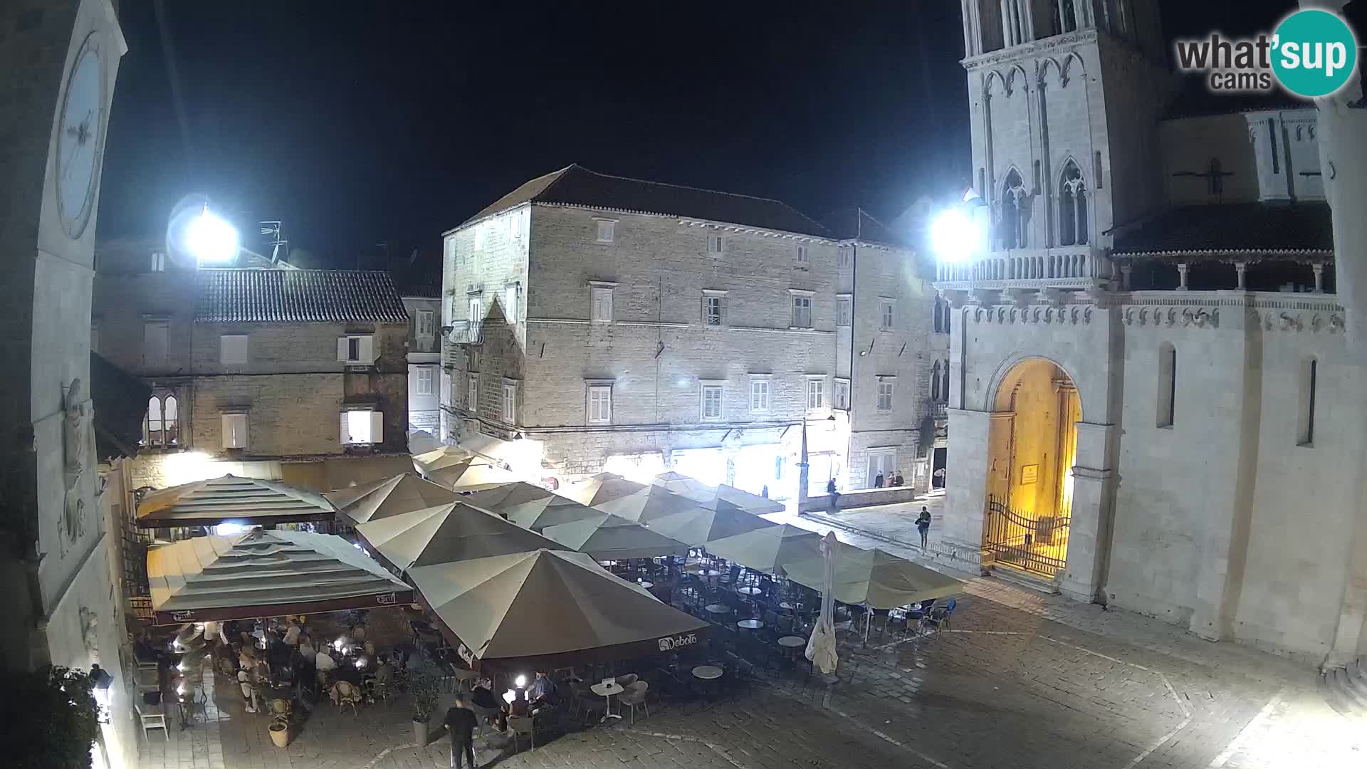 Cámara web en vivo Trogir – Catedral de San Lorenzo – Livecam Croacia