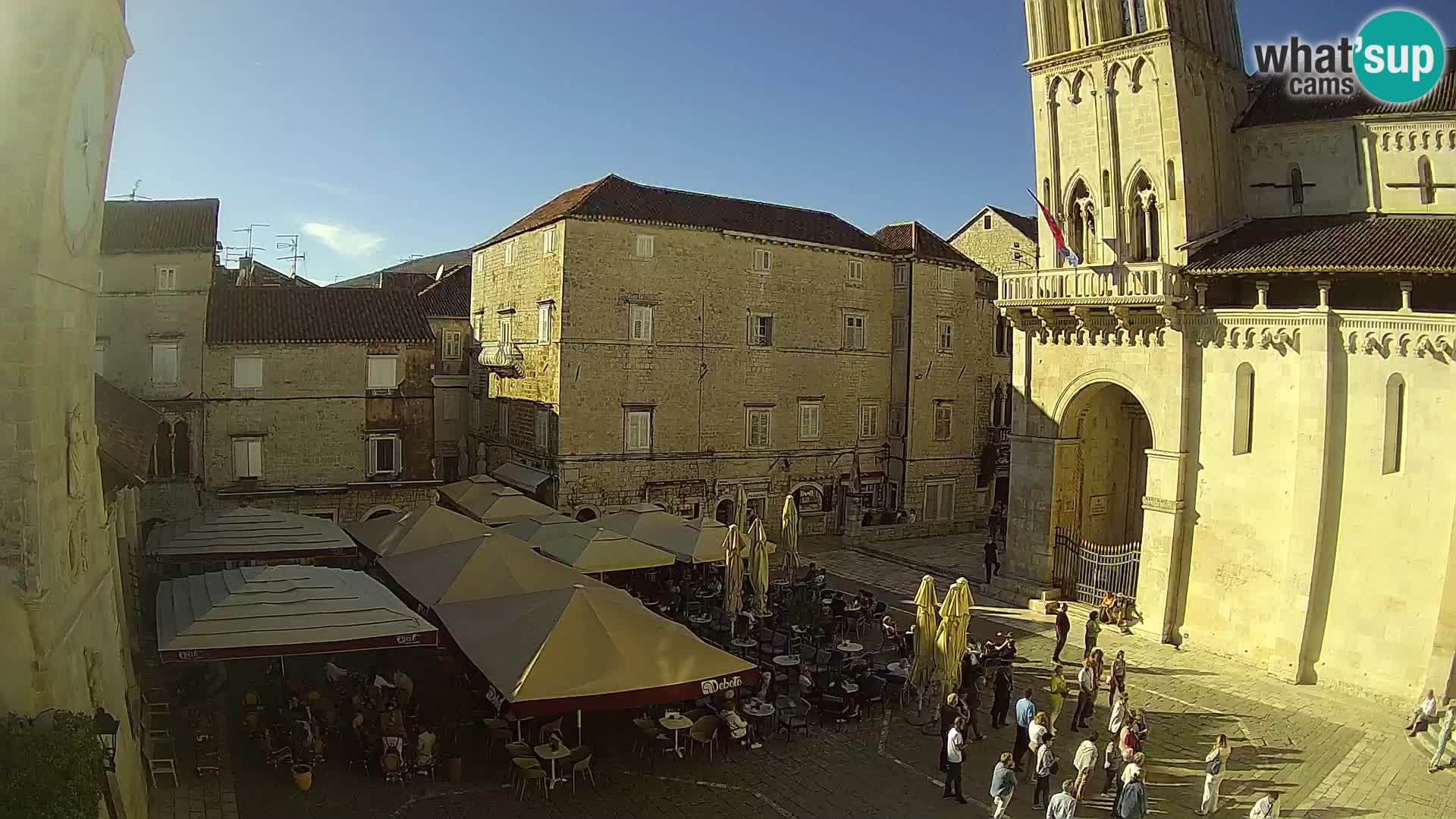 Cámara web en vivo Trogir – Catedral de San Lorenzo – Livecam Croacia