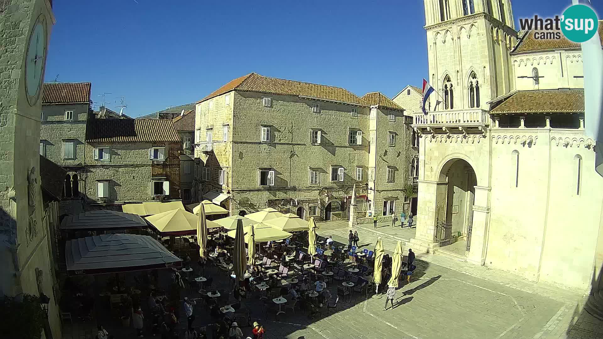 Cámara web en vivo Trogir – Catedral de San Lorenzo – Livecam Croacia