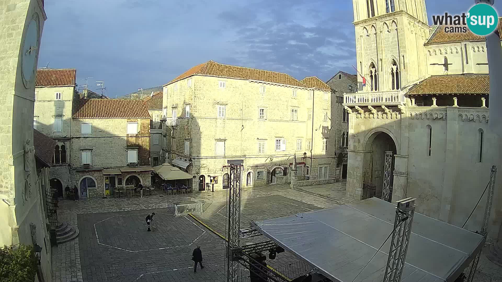 Cámara web en vivo Trogir – Catedral de San Lorenzo – Livecam Croacia