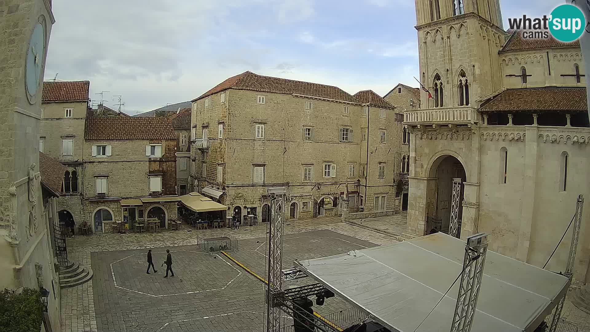 Cámara web en vivo Trogir – Catedral de San Lorenzo – Livecam Croacia