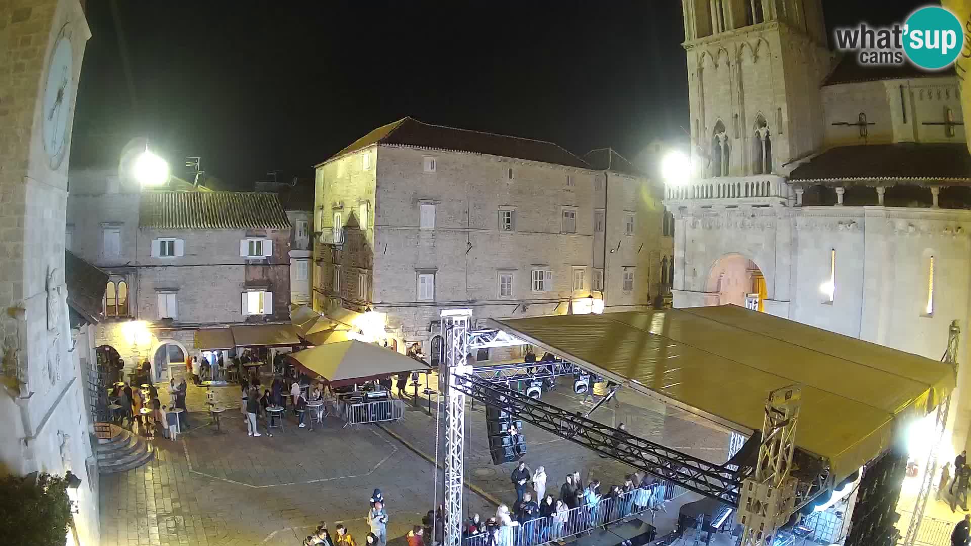 Cámara web en vivo Trogir – Catedral de San Lorenzo – Livecam Croacia