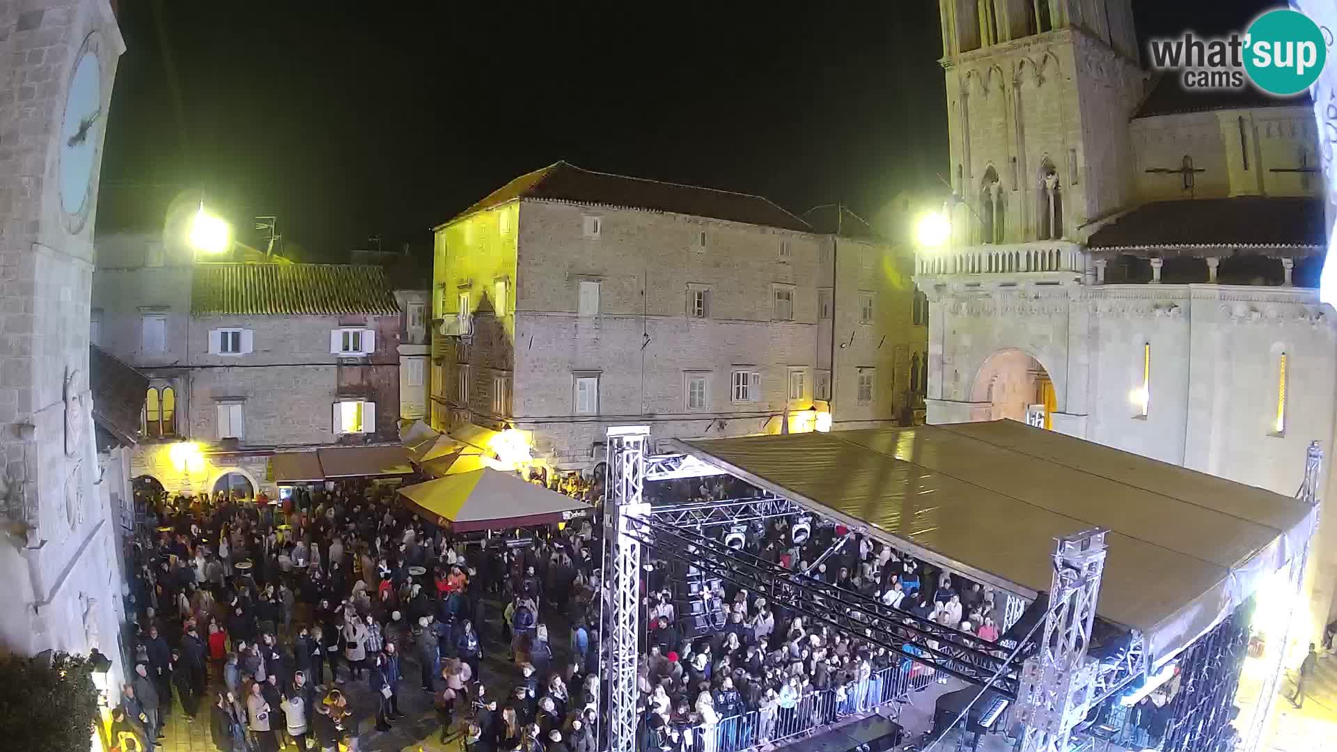 Cámara web en vivo Trogir – Catedral de San Lorenzo – Livecam Croacia