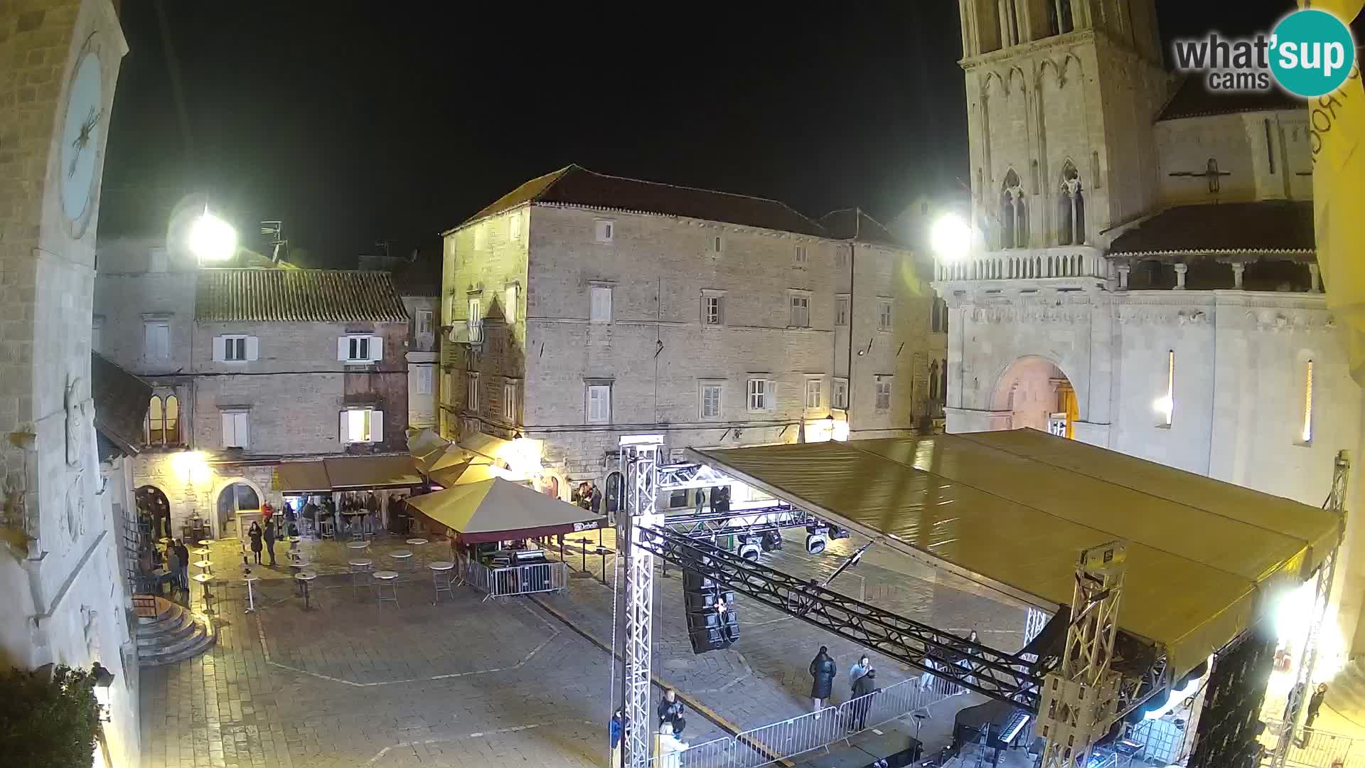 Cámara web en vivo Trogir – Catedral de San Lorenzo – Livecam Croacia