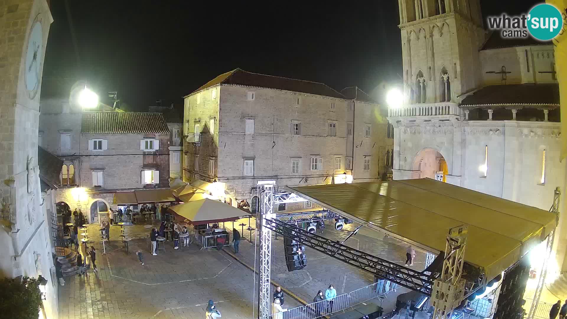 Cámara web en vivo Trogir – Catedral de San Lorenzo – Livecam Croacia