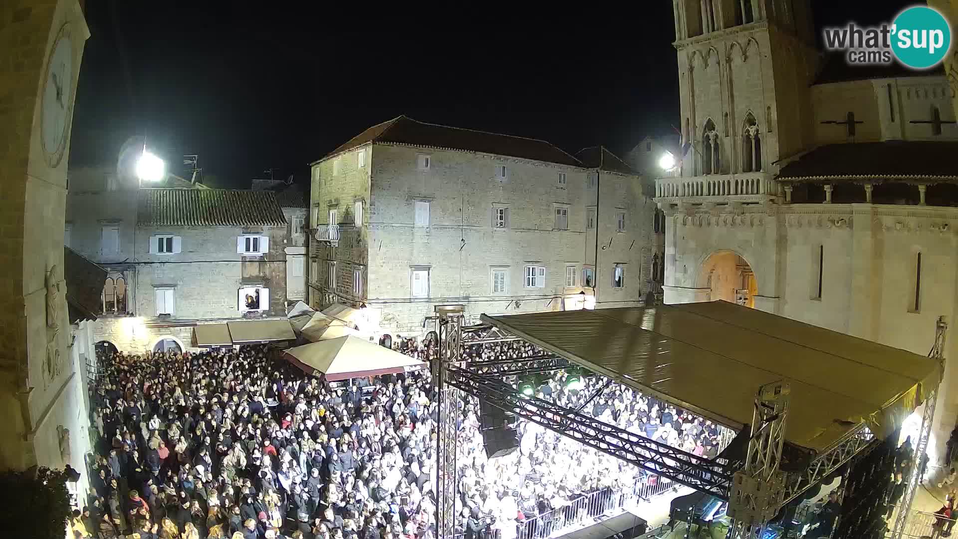 Cámara web en vivo Trogir – Catedral de San Lorenzo – Livecam Croacia