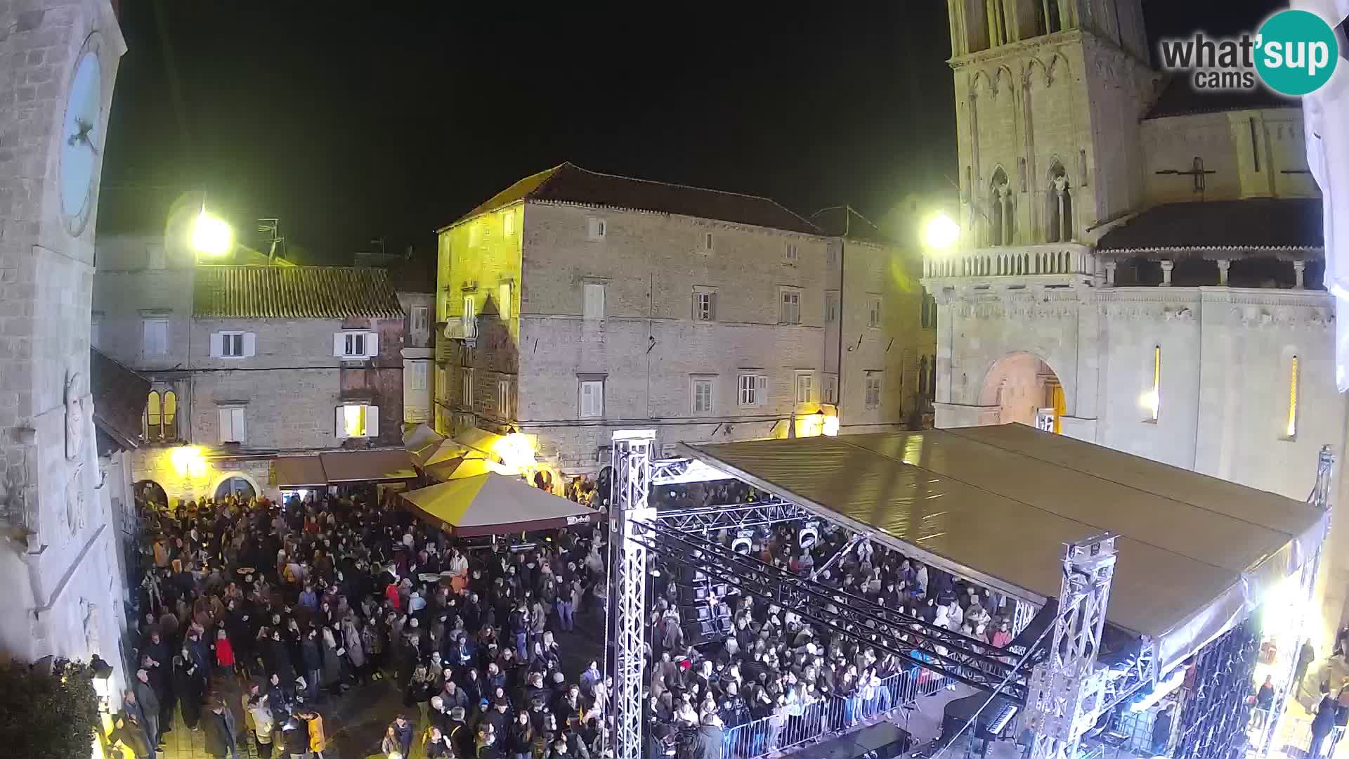 Cámara web en vivo Trogir – Catedral de San Lorenzo – Livecam Croacia