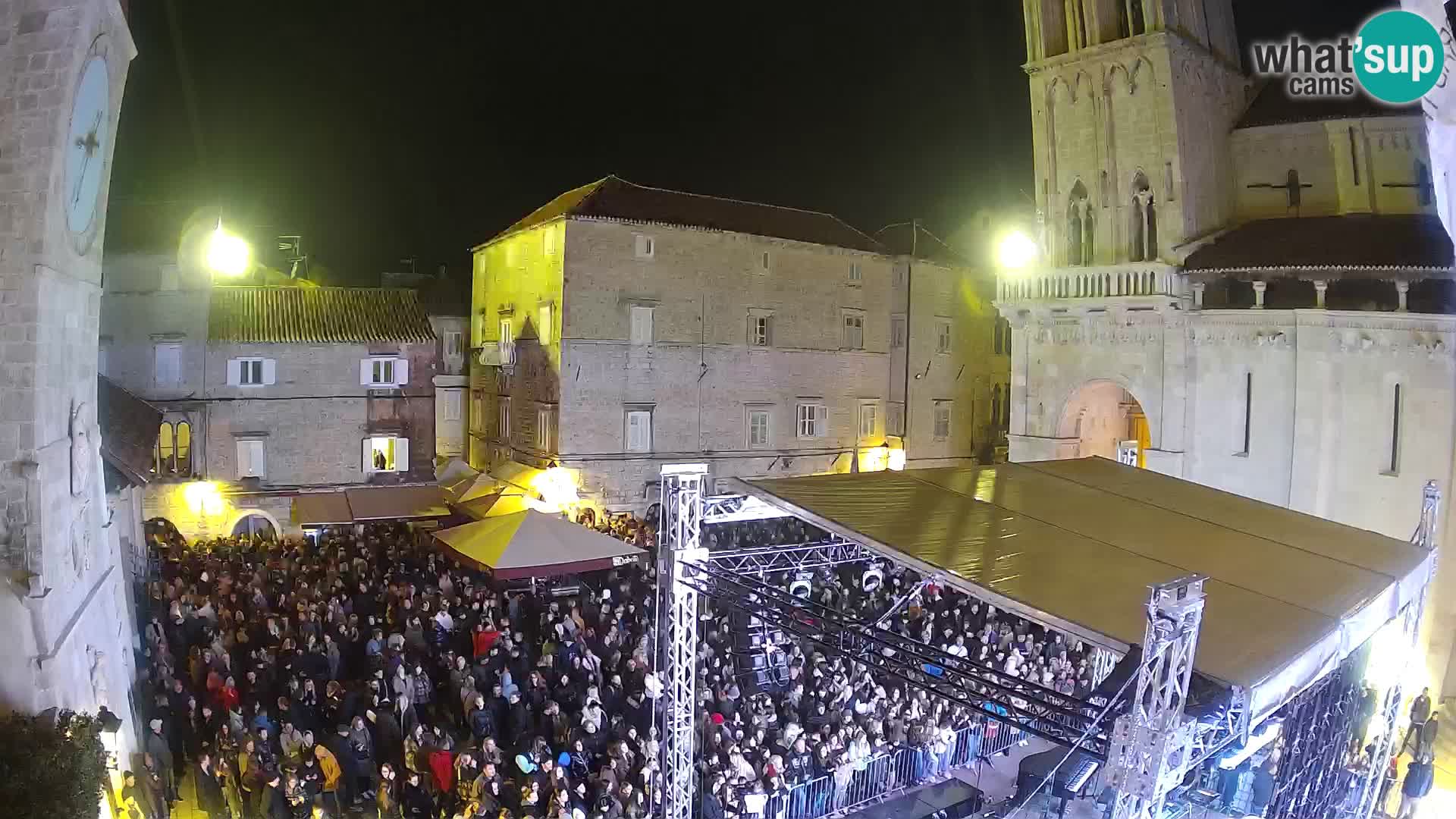 Cámara web en vivo Trogir – Catedral de San Lorenzo – Livecam Croacia