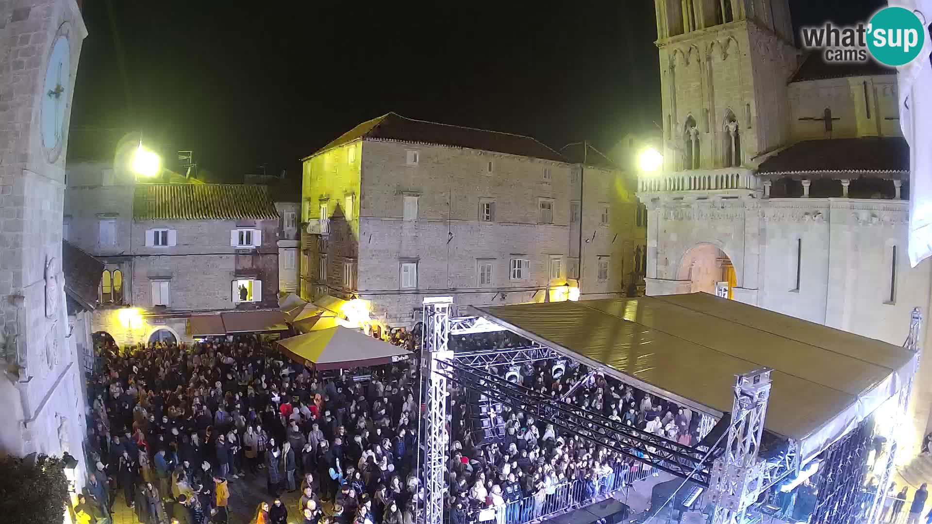 Cámara web en vivo Trogir – Catedral de San Lorenzo – Livecam Croacia