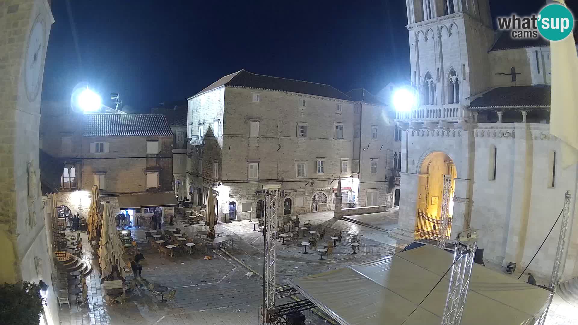 Cámara web en vivo Trogir – Catedral de San Lorenzo – Livecam Croacia