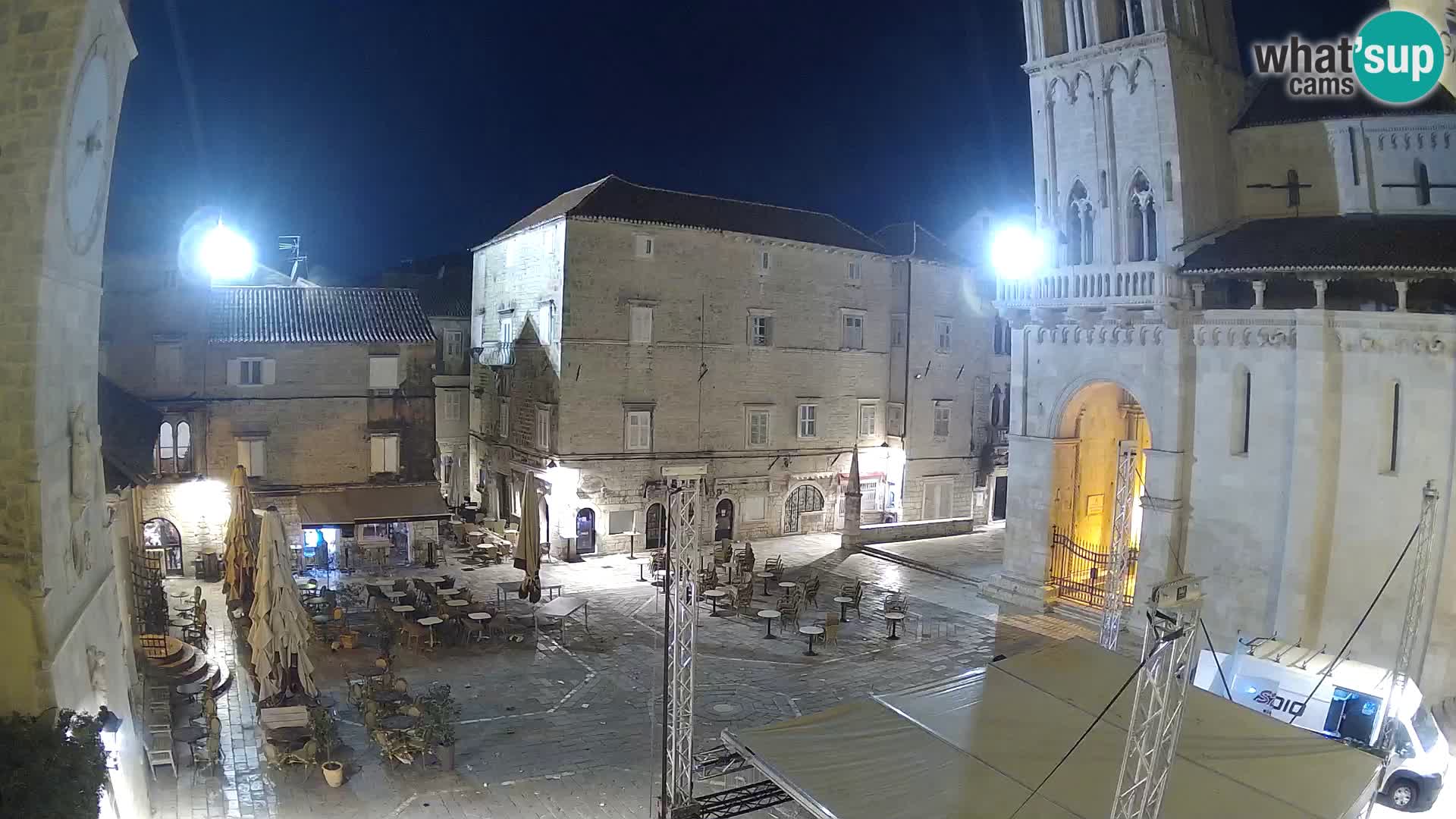 Web kamera uživo Trogir – Katedrala sv. Lovre – Livecam Hrvatska