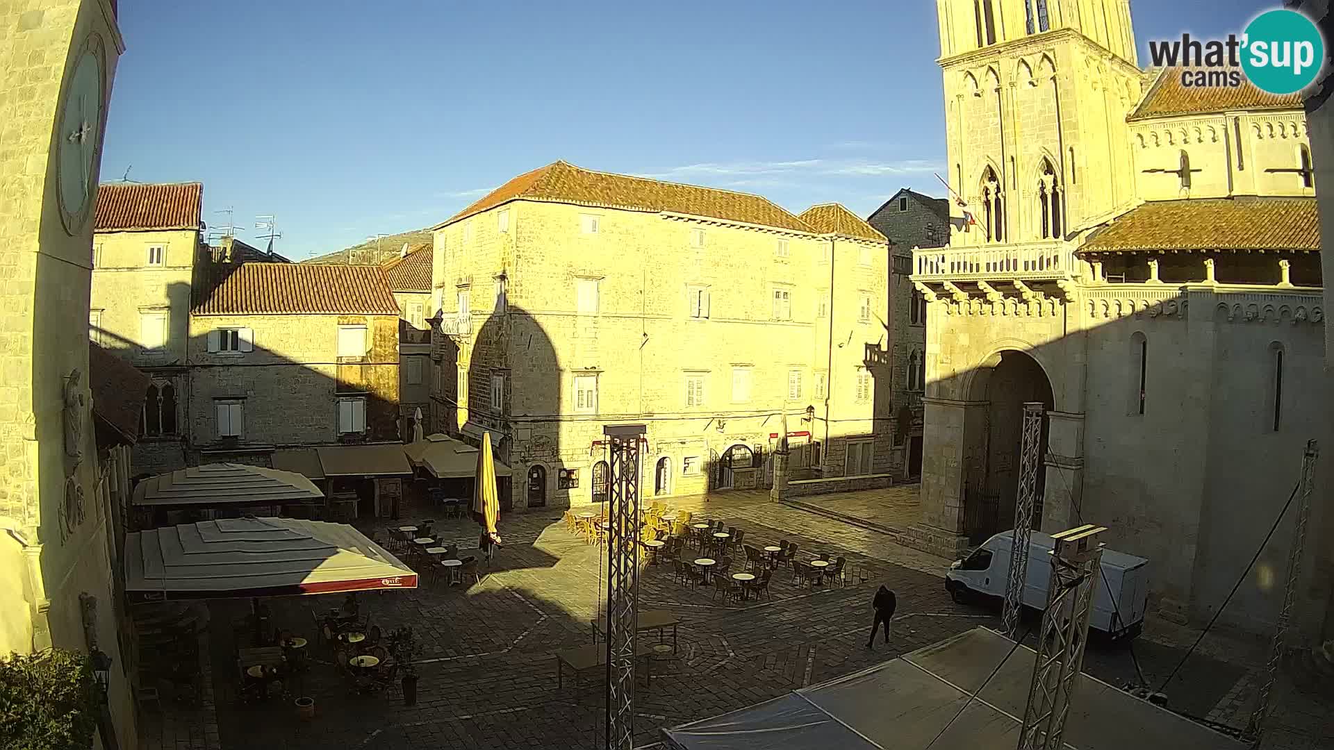 Cámara web en vivo Trogir – Catedral de San Lorenzo – Livecam Croacia