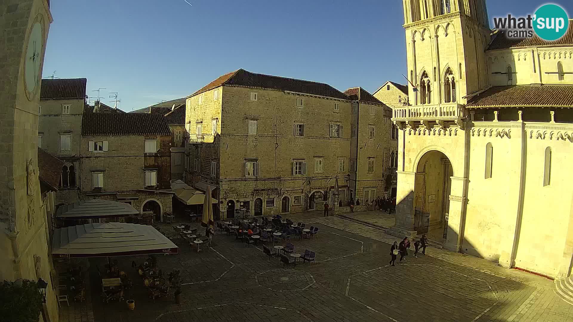 Cámara web en vivo Trogir – Catedral de San Lorenzo – Livecam Croacia