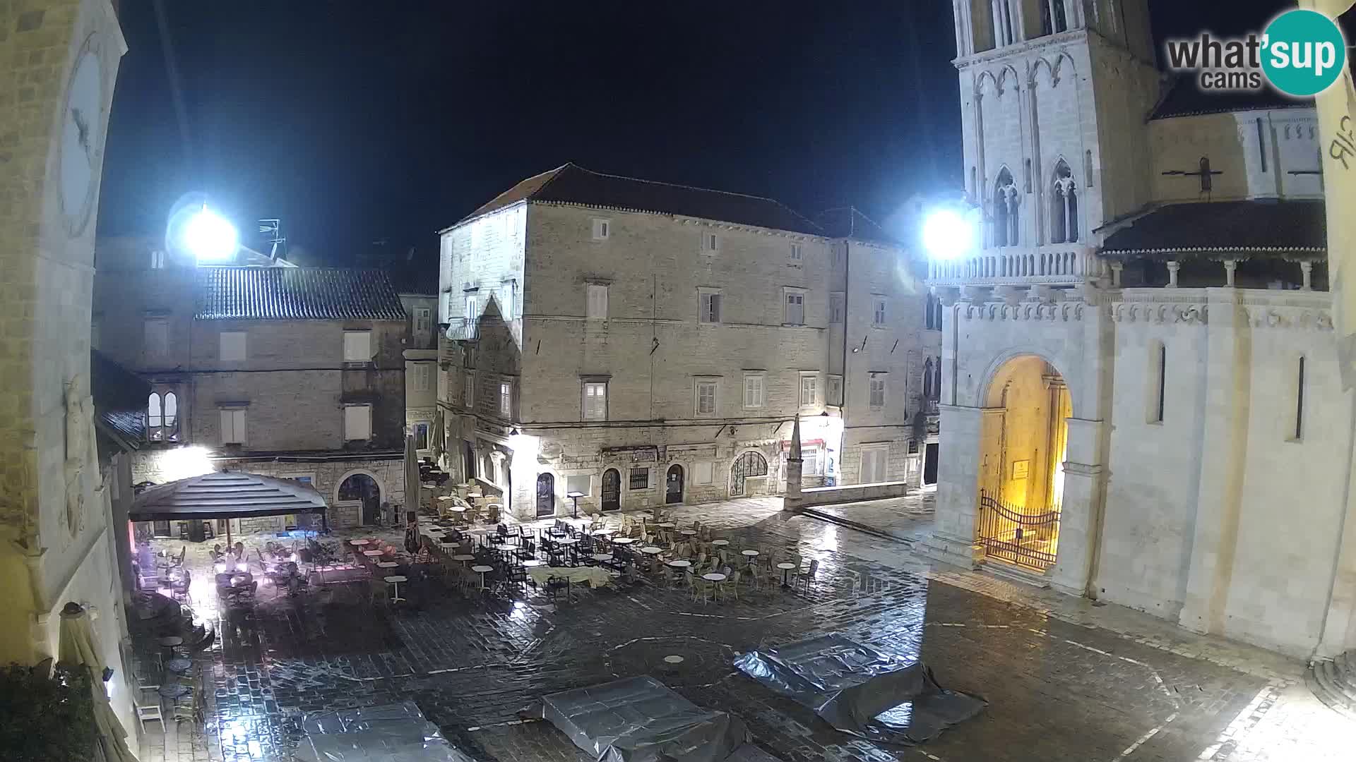 Cámara web en vivo Trogir – Catedral de San Lorenzo – Livecam Croacia