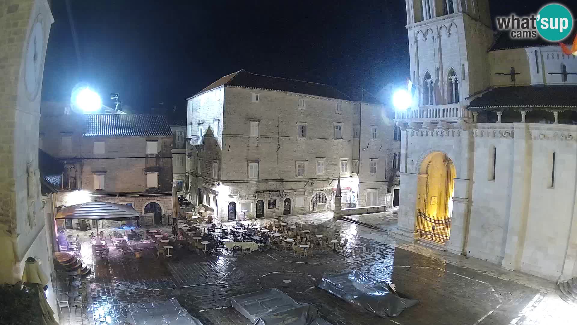 Cámara web en vivo Trogir – Catedral de San Lorenzo – Livecam Croacia