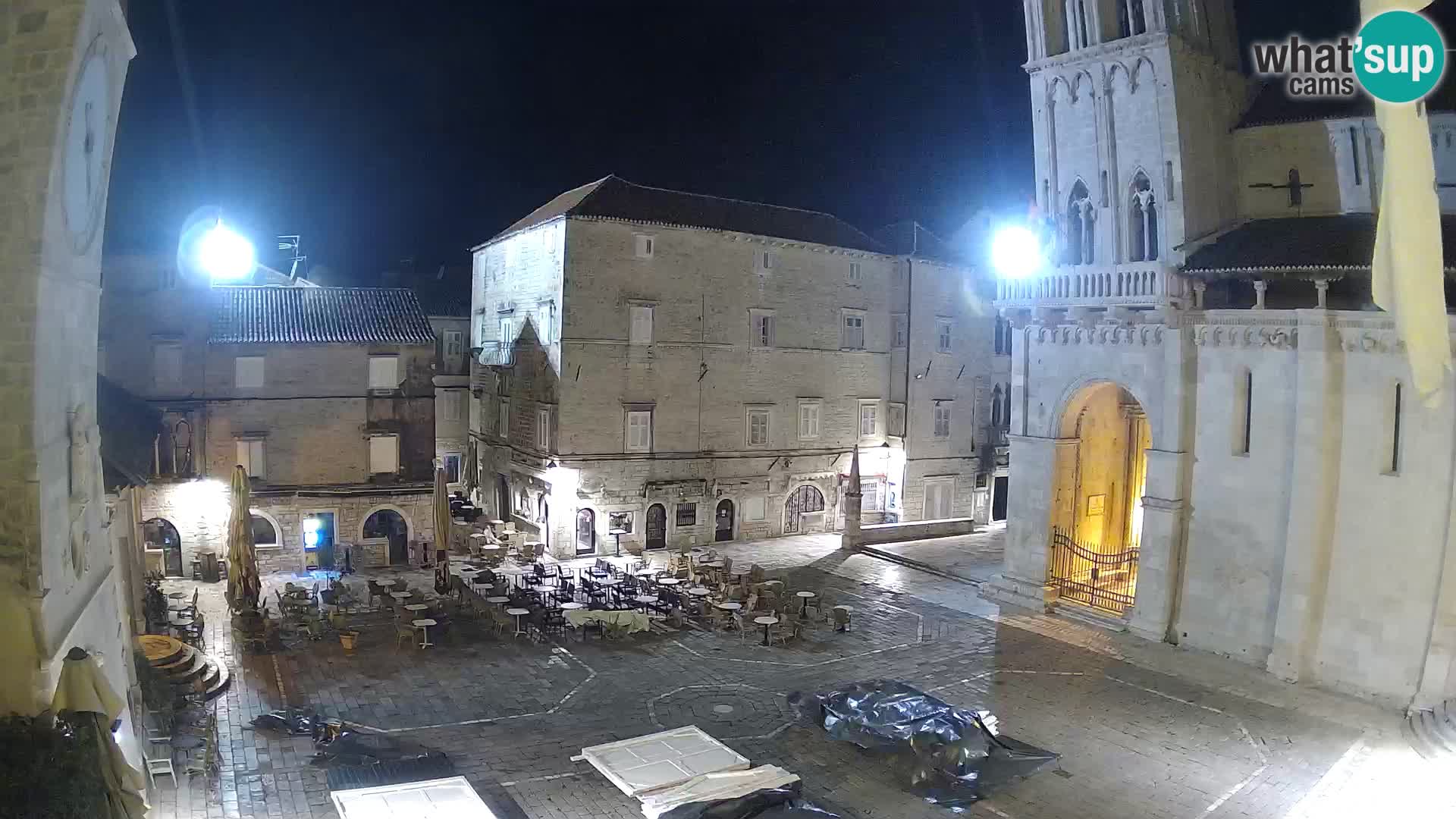 Cámara web en vivo Trogir – Catedral de San Lorenzo – Livecam Croacia