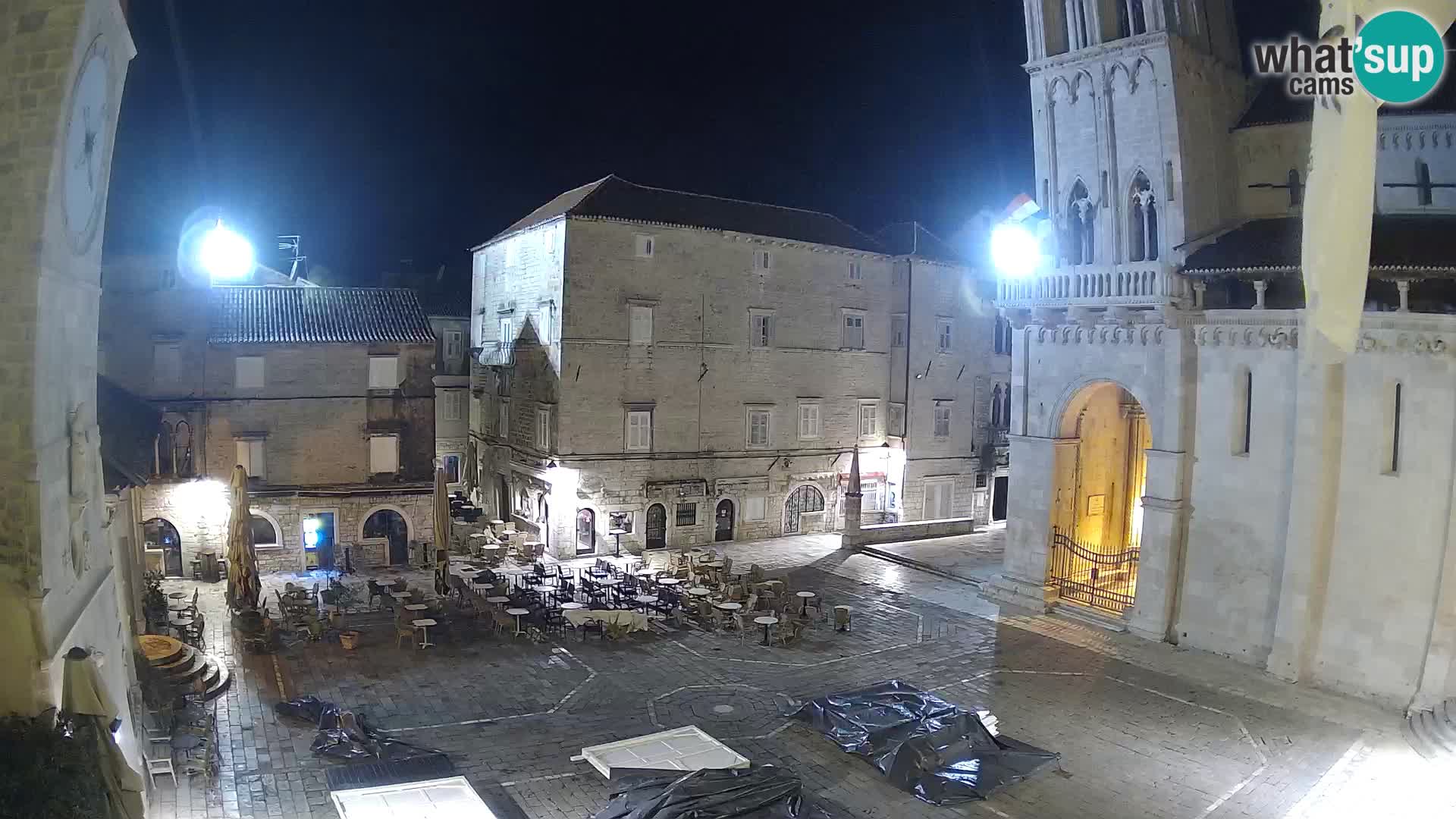 Cámara web en vivo Trogir – Catedral de San Lorenzo – Livecam Croacia