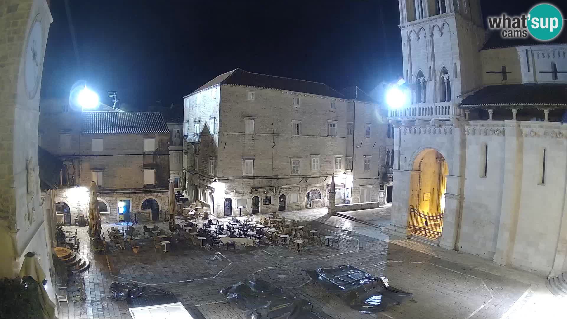 Cámara web en vivo Trogir – Catedral de San Lorenzo – Livecam Croacia