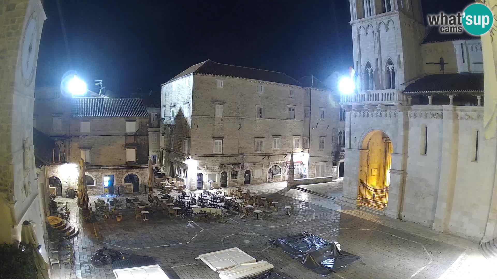 Cámara web en vivo Trogir – Catedral de San Lorenzo – Livecam Croacia