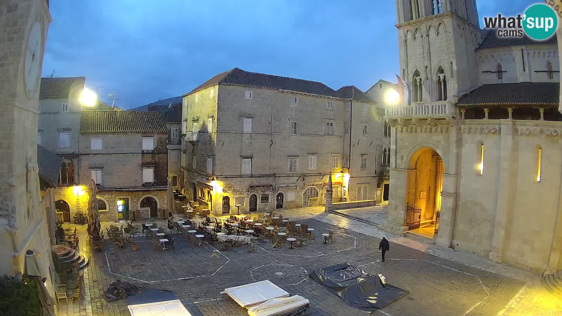 Cámara web en vivo Trogir – Catedral de San Lorenzo – Livecam Croacia