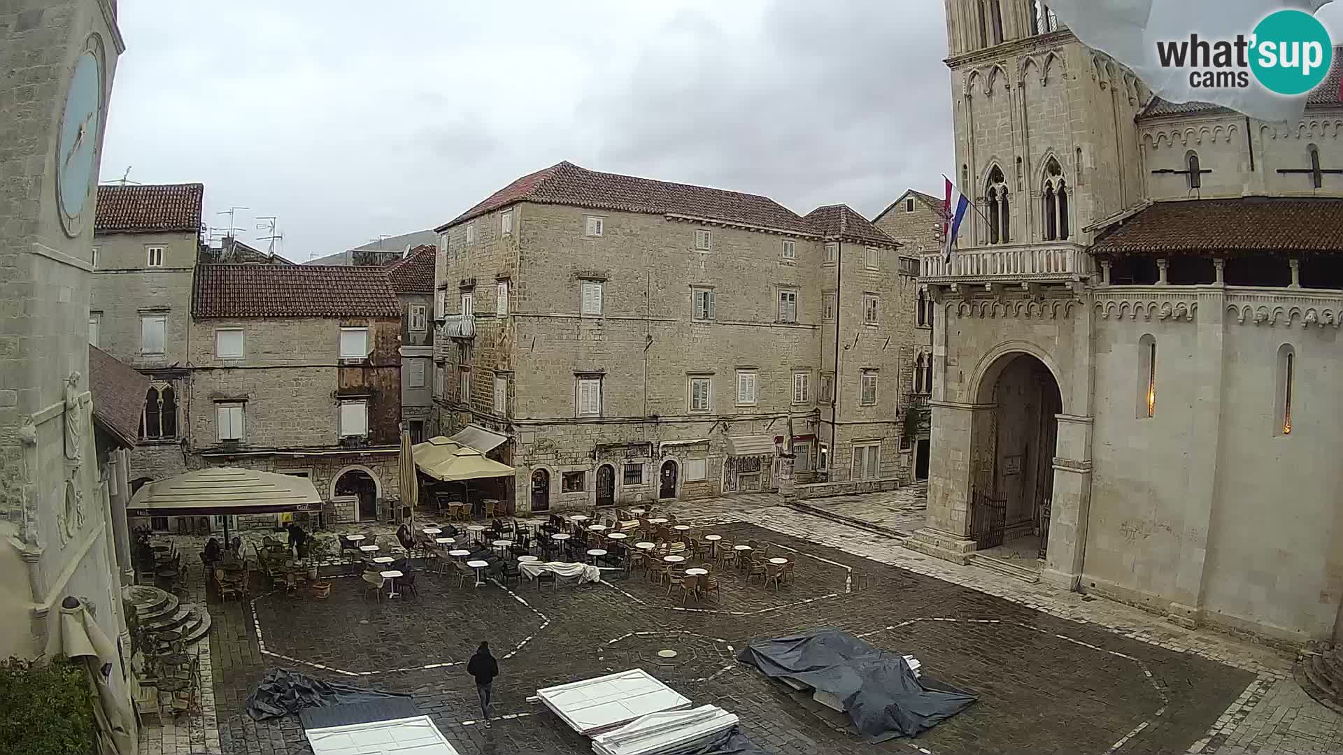 Cámara web en vivo Trogir – Catedral de San Lorenzo – Livecam Croacia