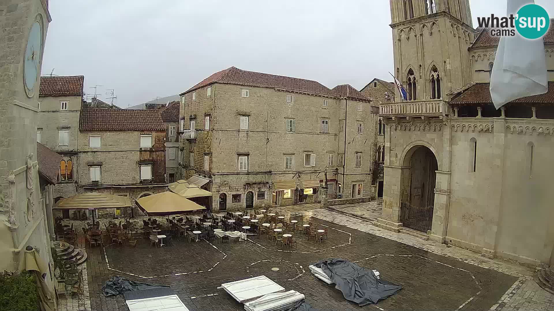 Cámara web en vivo Trogir – Catedral de San Lorenzo – Livecam Croacia