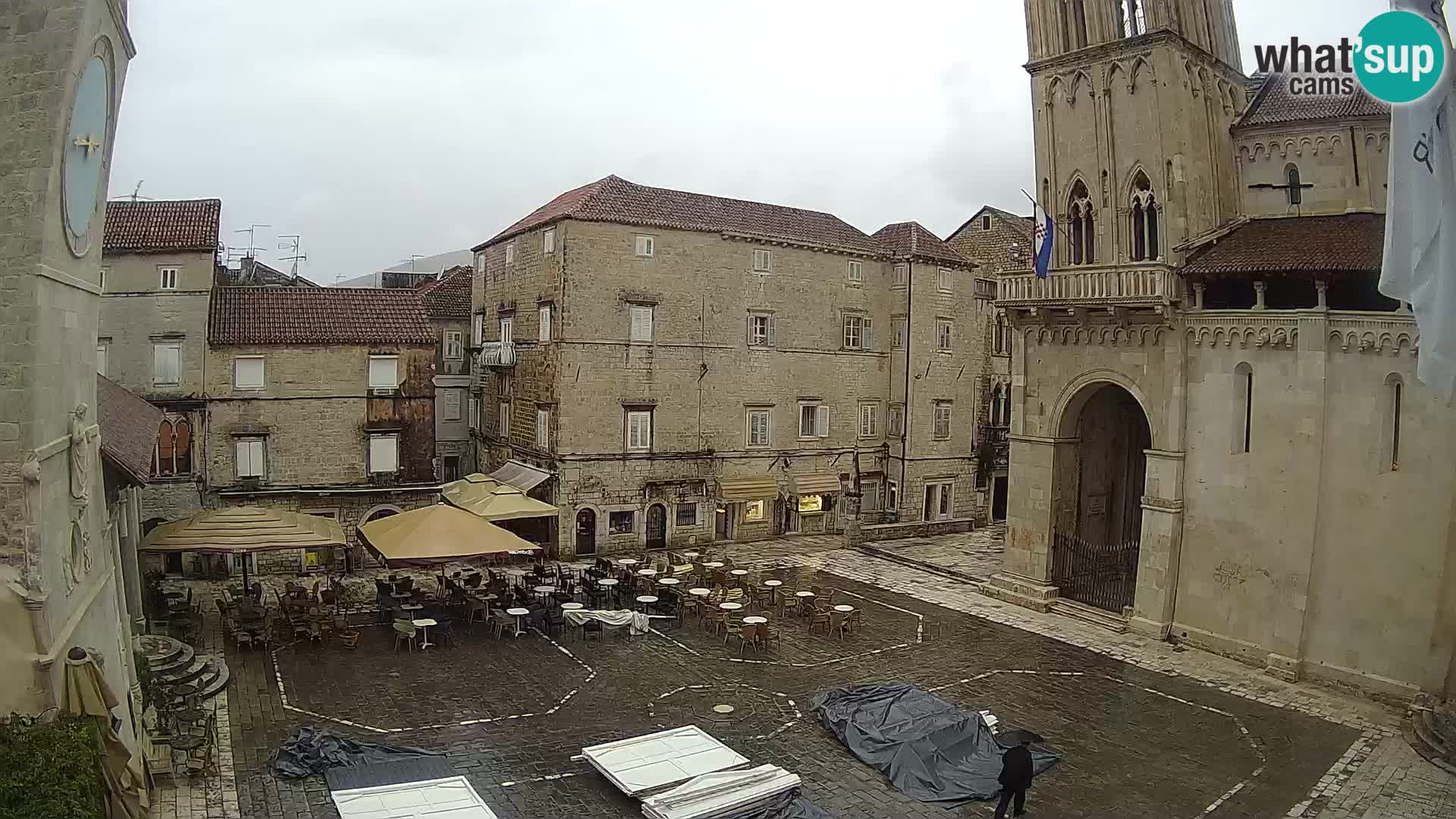 Cámara web en vivo Trogir – Catedral de San Lorenzo – Livecam Croacia