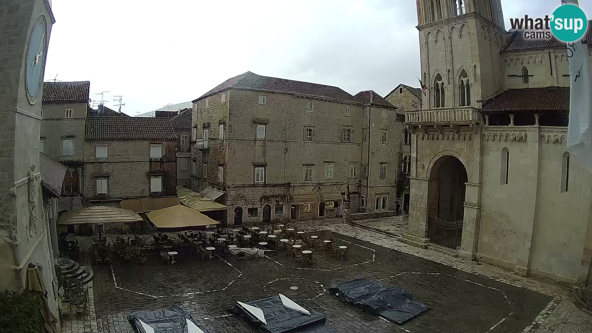 Cámara web en vivo Trogir – Catedral de San Lorenzo – Livecam Croacia