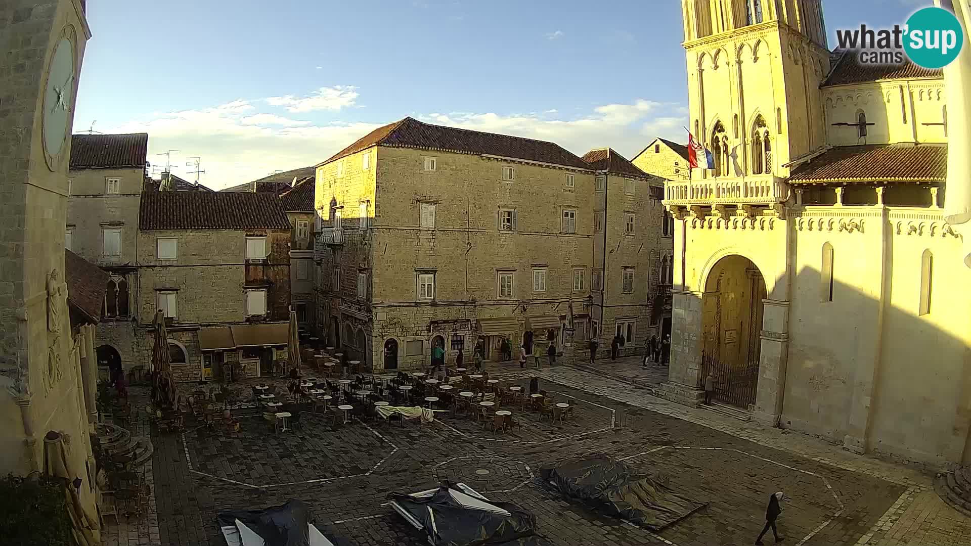 Cámara web en vivo Trogir – Catedral de San Lorenzo – Livecam Croacia