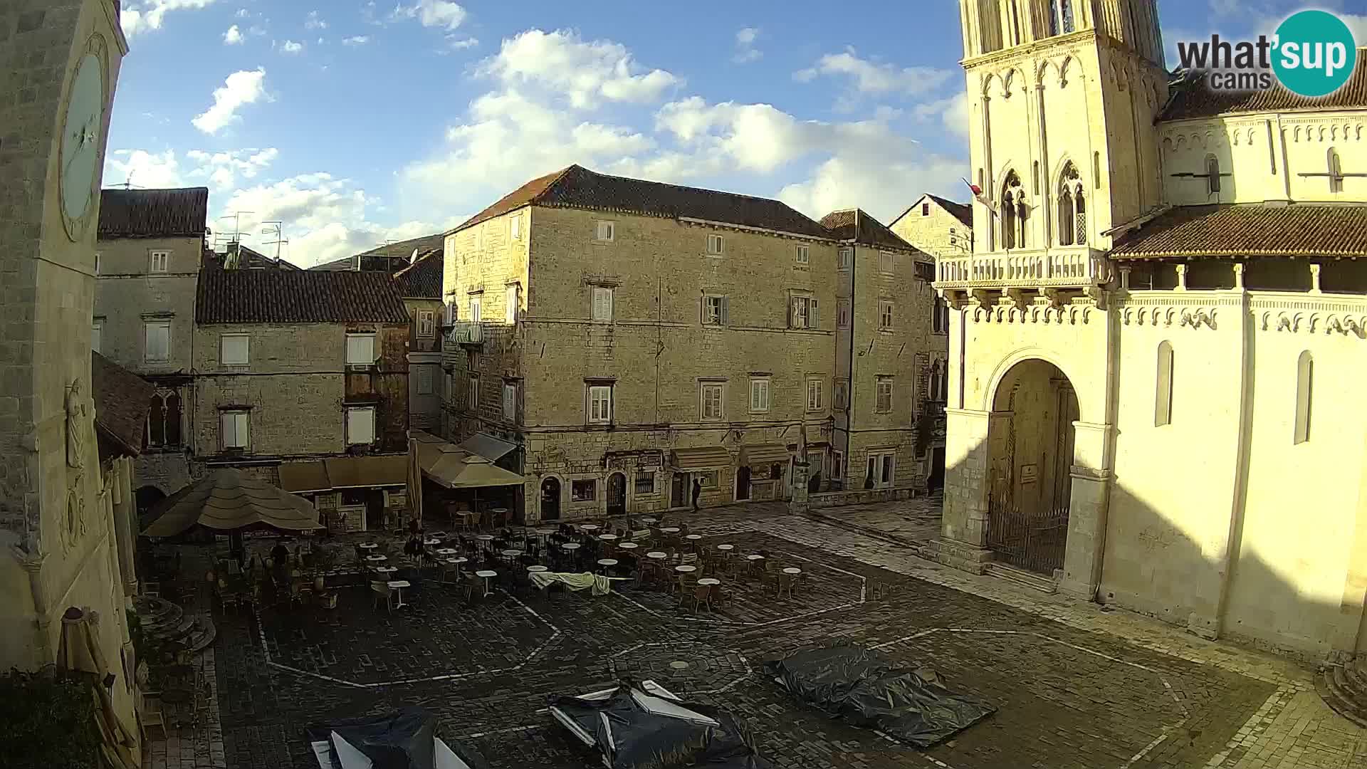 Cámara web en vivo Trogir – Catedral de San Lorenzo – Livecam Croacia