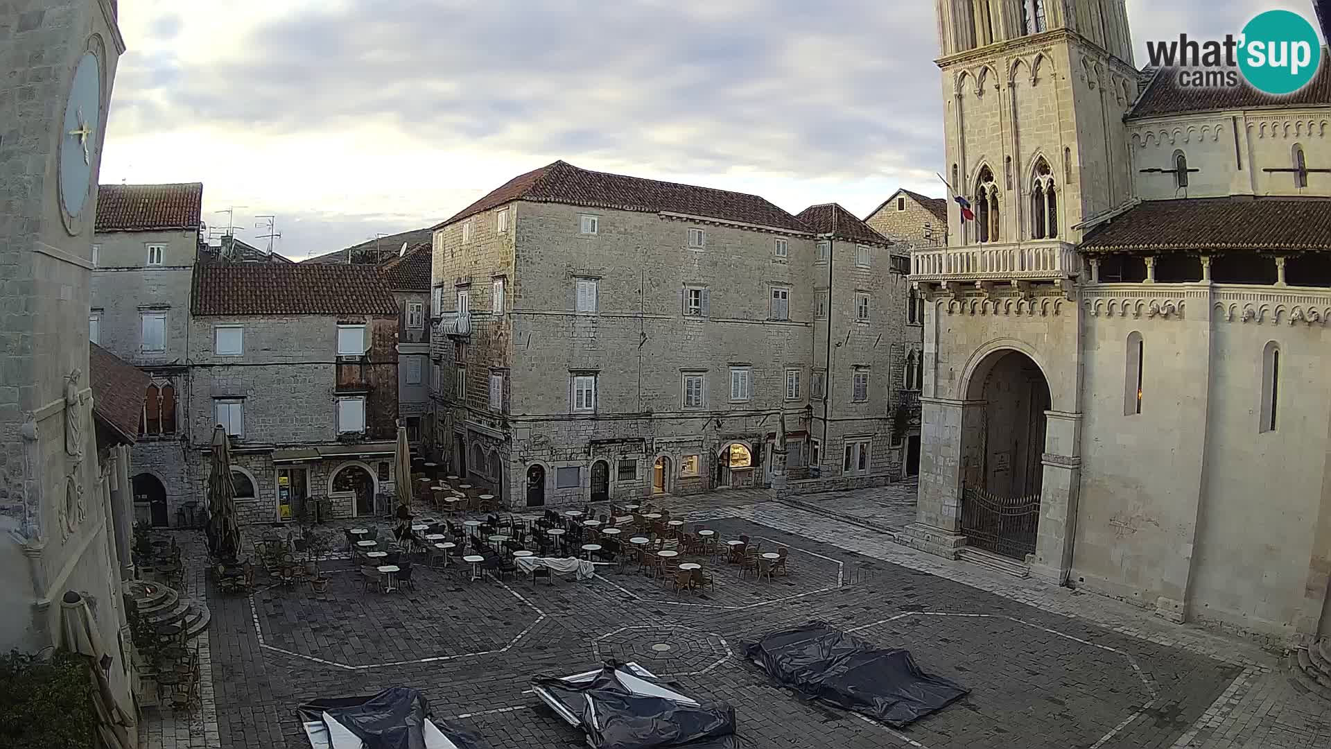 Cámara web en vivo Trogir – Catedral de San Lorenzo – Livecam Croacia