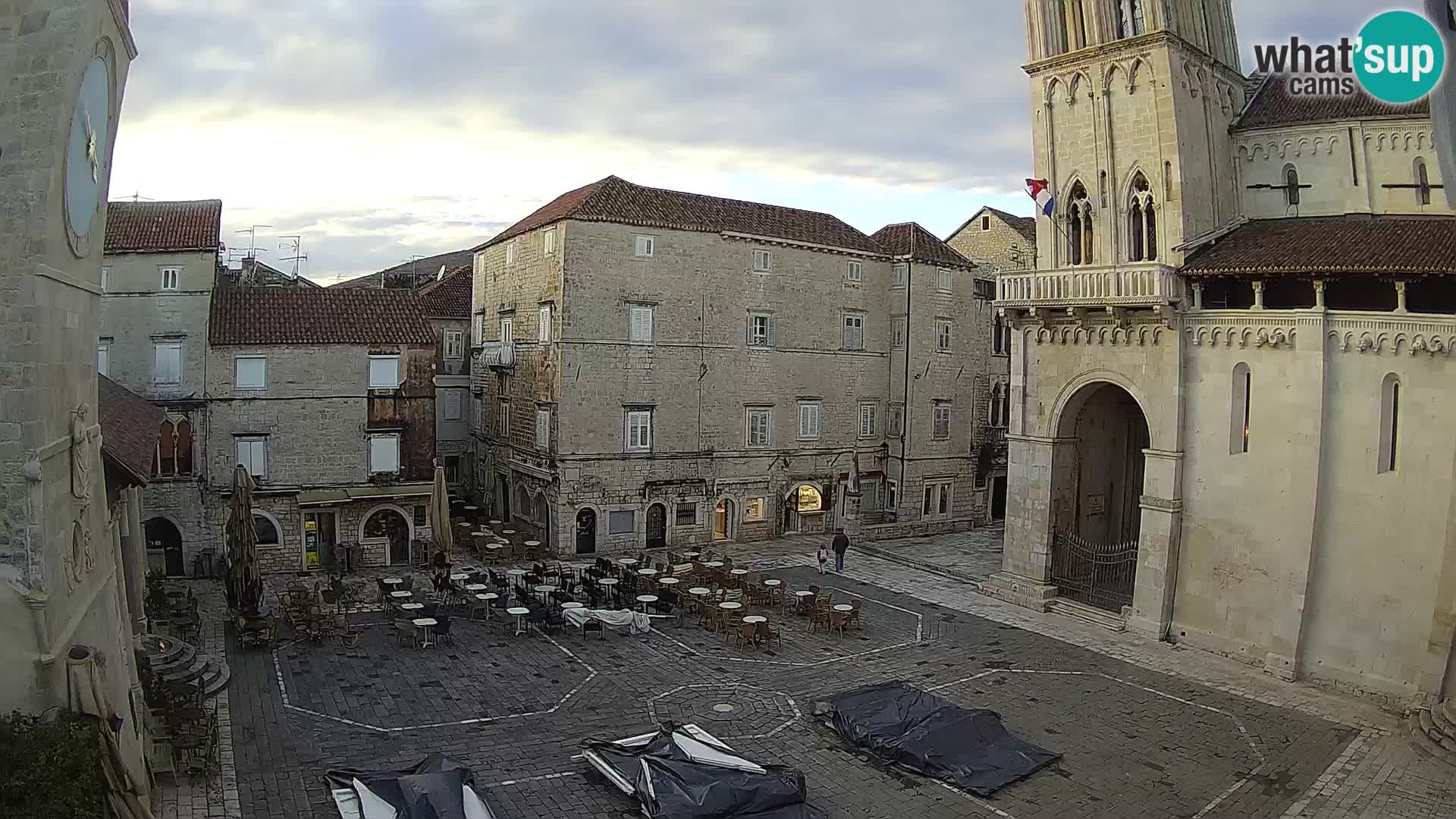 Cámara web en vivo Trogir – Catedral de San Lorenzo – Livecam Croacia