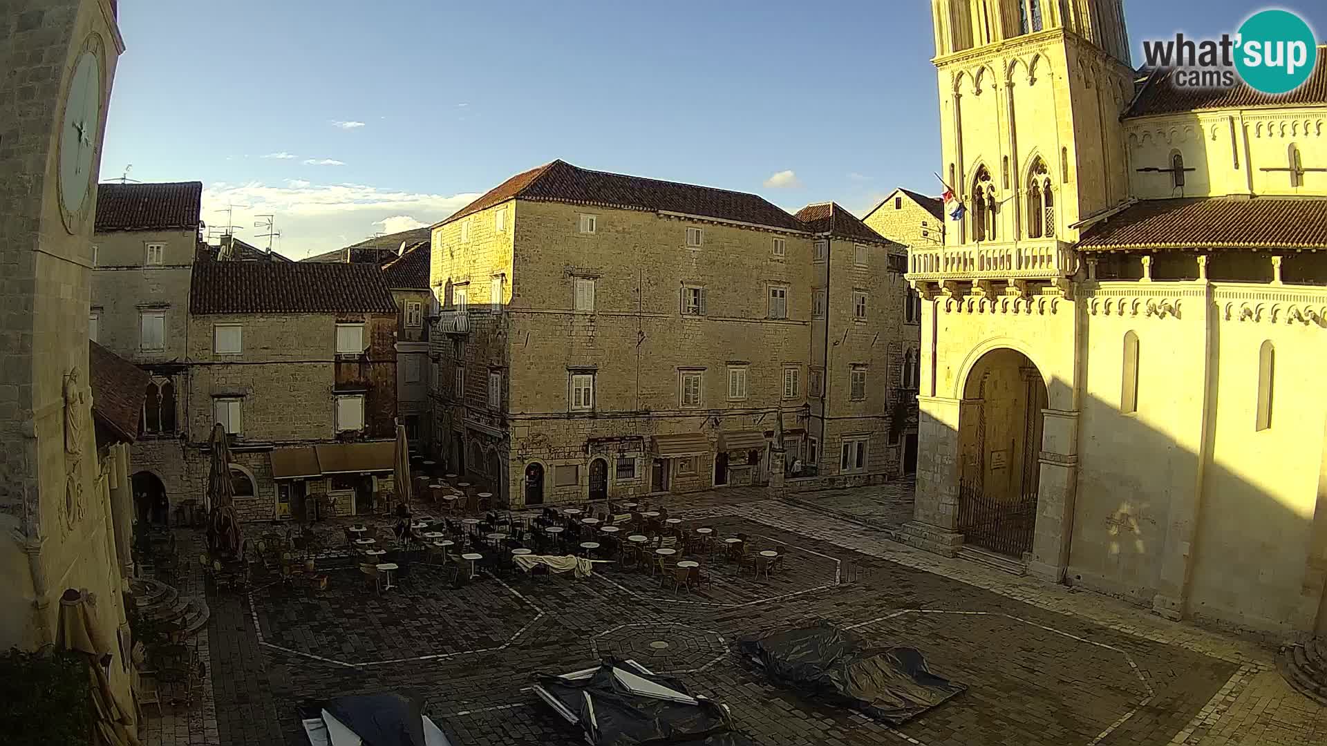 Cámara web en vivo Trogir – Catedral de San Lorenzo – Livecam Croacia