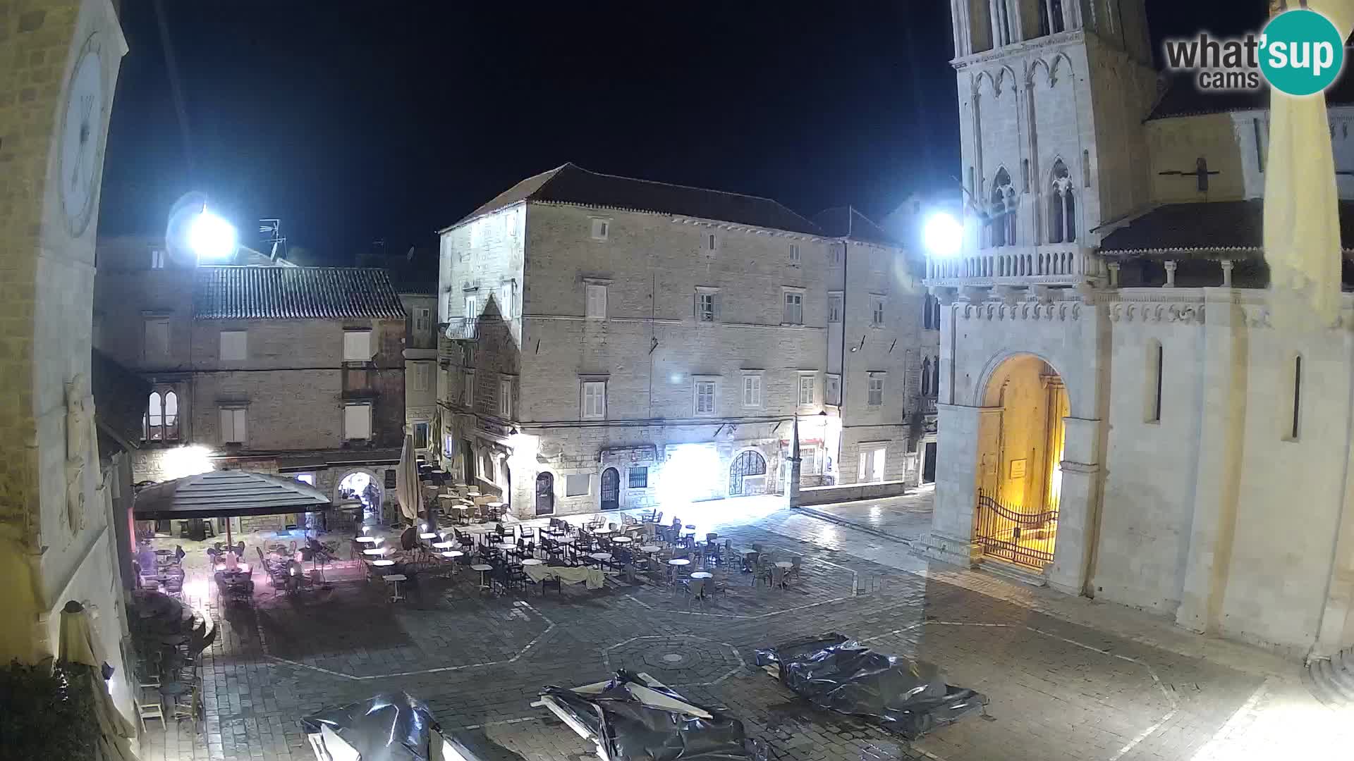 Cámara web en vivo Trogir – Catedral de San Lorenzo – Livecam Croacia