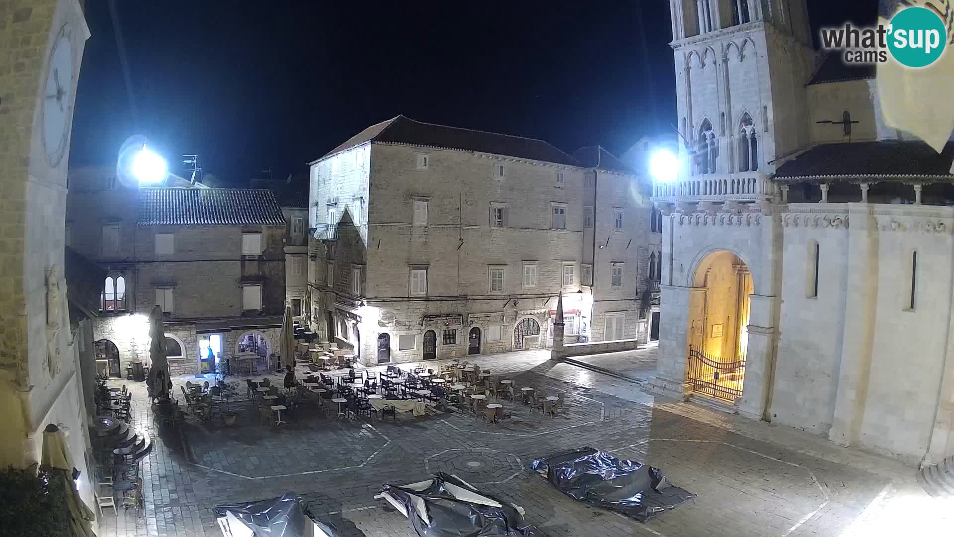 Cámara web en vivo Trogir – Catedral de San Lorenzo – Livecam Croacia