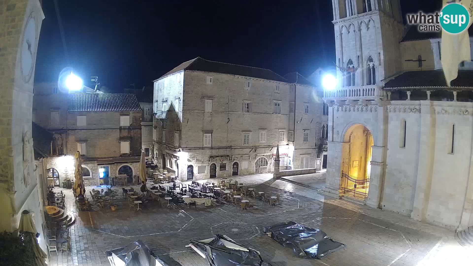 Cámara web en vivo Trogir – Catedral de San Lorenzo – Livecam Croacia