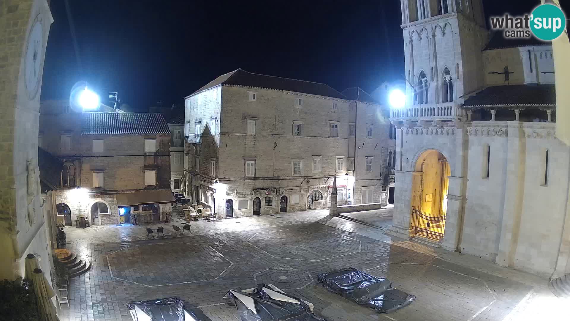 Cámara web en vivo Trogir – Catedral de San Lorenzo – Livecam Croacia